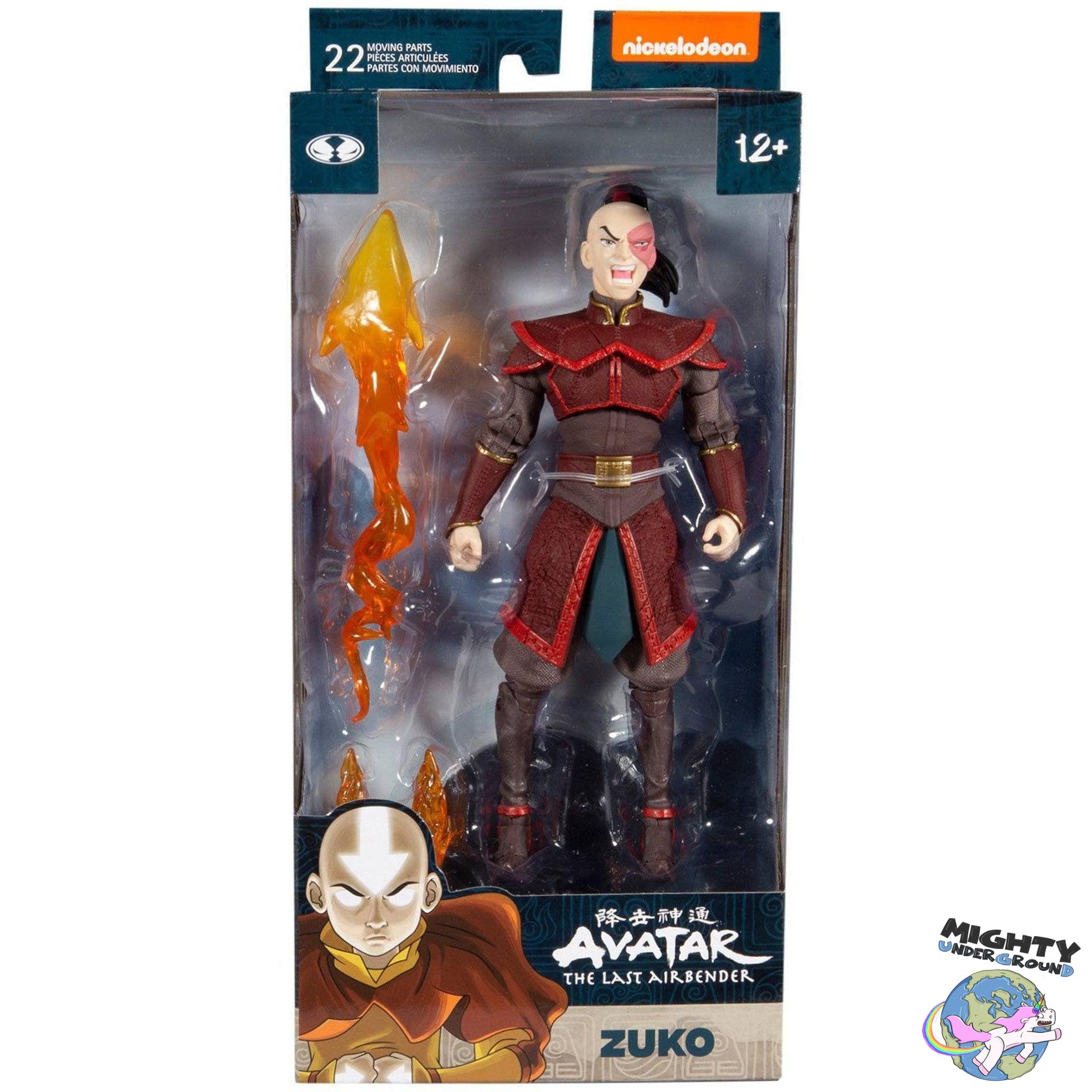 Avatar - Der Herr der Elemente: Zuko - 7 inch-Actionfiguren-McFarlane Toys-Mighty Underground