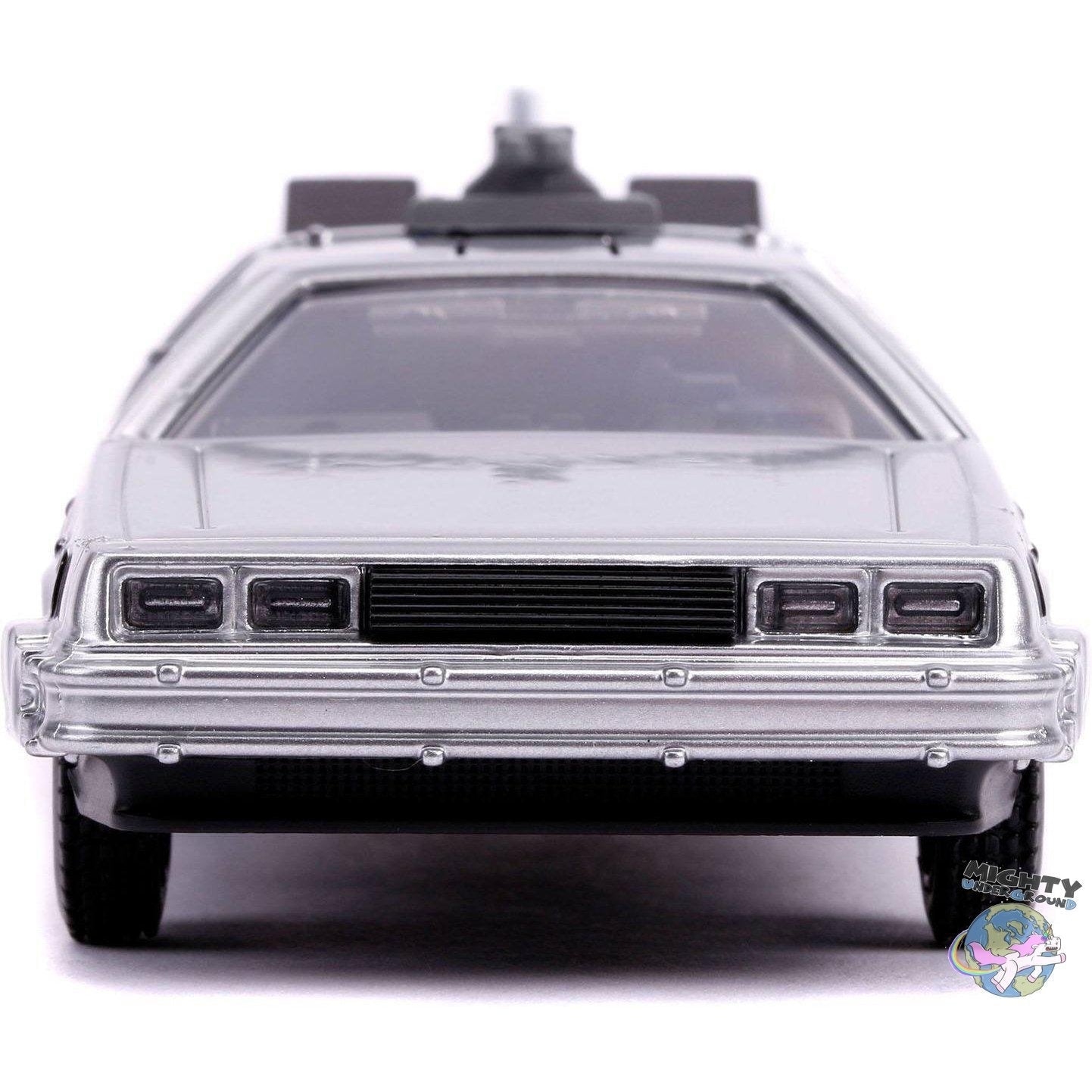 Back To The Future 2: Delorean 1:32 - Modelauto-Modellautos-Jada Toys-mighty-underground