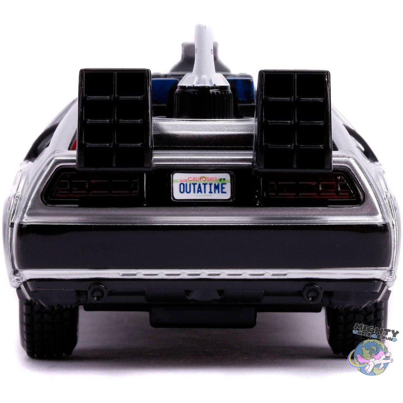 Back To The Future 2: Delorean 1:32 - Modelauto-Modellautos-Jada Toys-mighty-underground