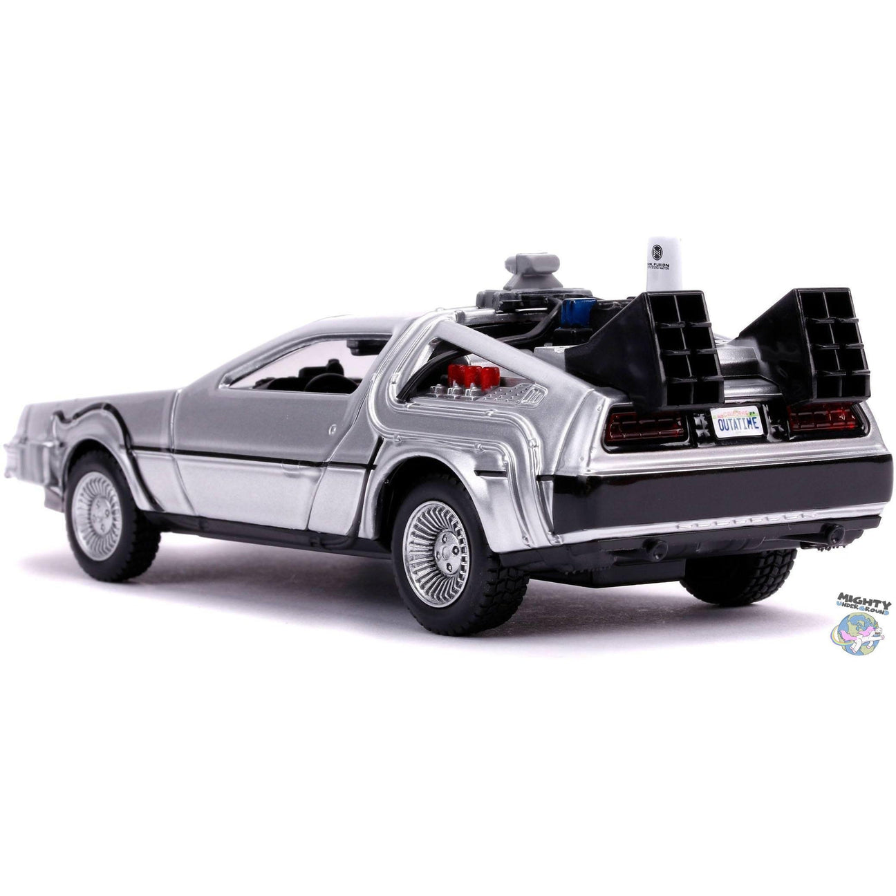 Back To The Future 2: Delorean 1:32 - Modelauto-Modellautos-Jada Toys-mighty-underground