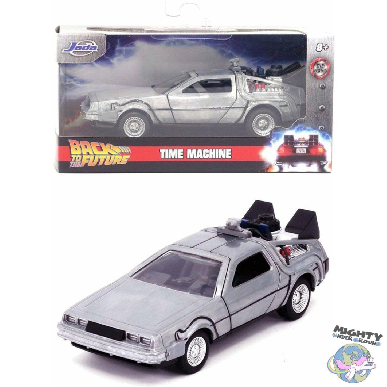 Back To The Future: Delorean 1:32 - Modelauto-Modellautos-Jada Toys-mighty-underground