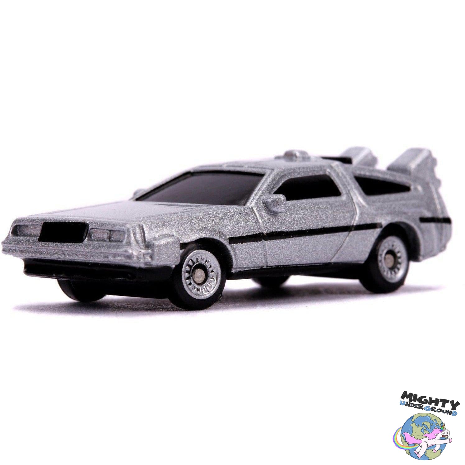 Back To The Future: Delorean 1,65" 3-Pack - Modellautos-Modellautos-Jada Toys-Mighty Underground