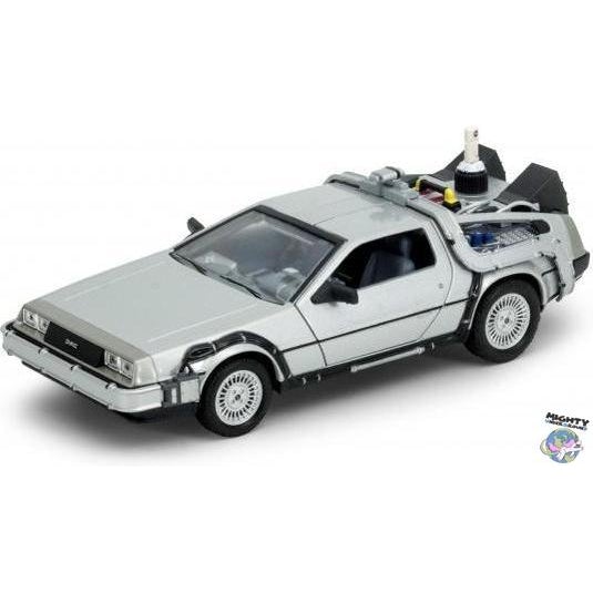 Back To The Future: Delorean Giftbox - Modelautos-Modellautos-Welly-mighty-underground