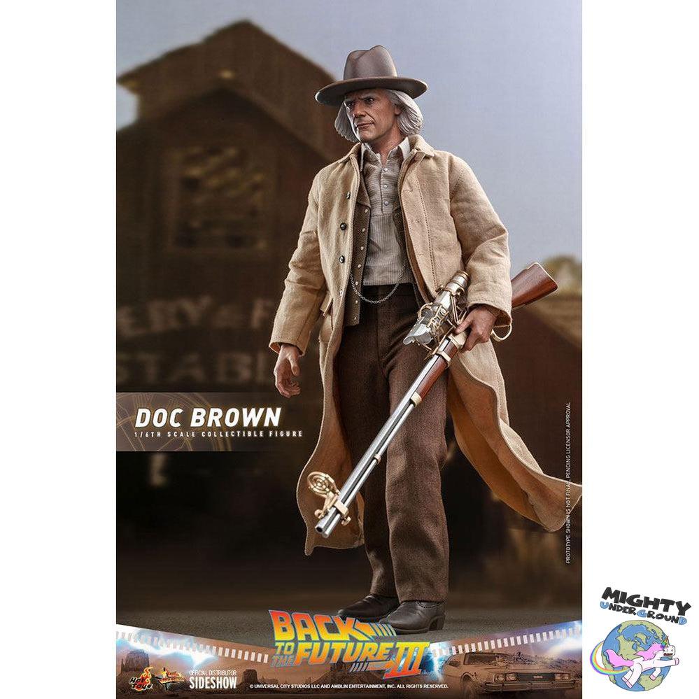 Back To The Future III: Doc Brown 1/6-Actionfiguren-Hot Toys-Mighty Underground