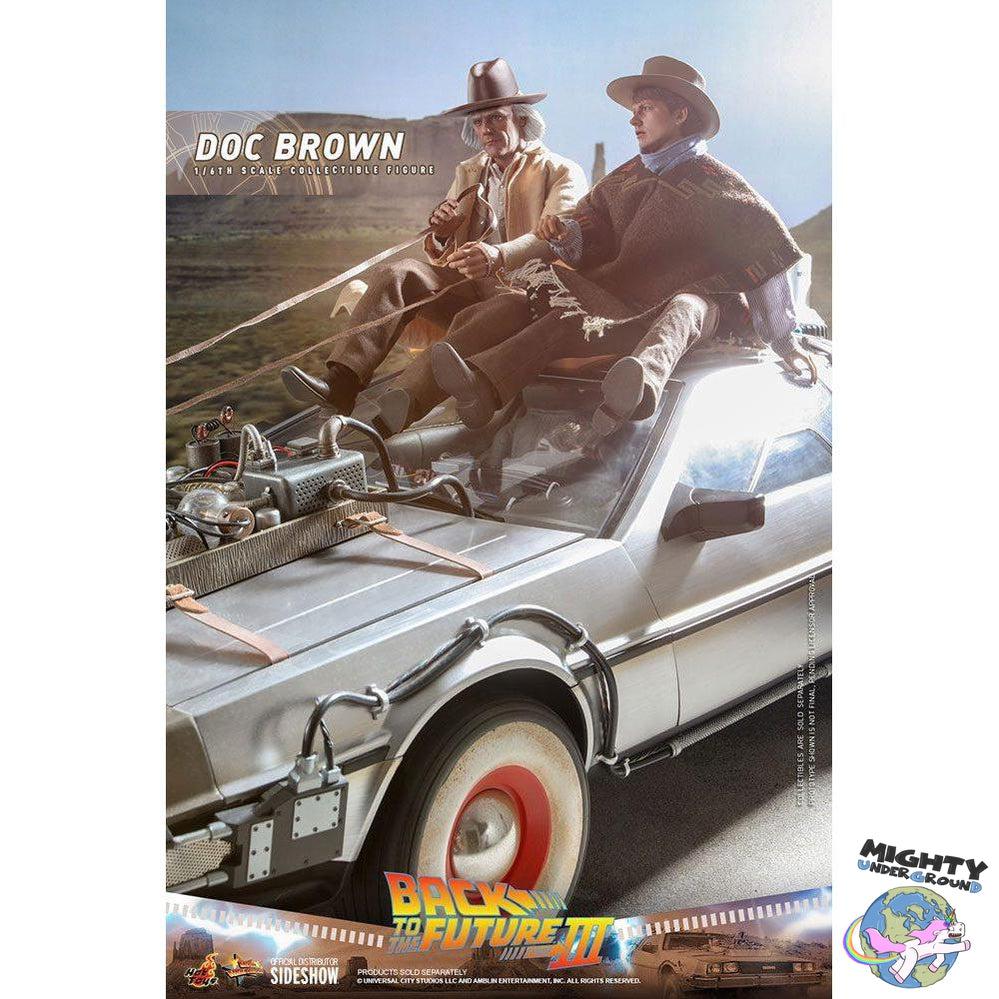 Back To The Future III: Doc Brown 1/6-Actionfiguren-Hot Toys-Mighty Underground