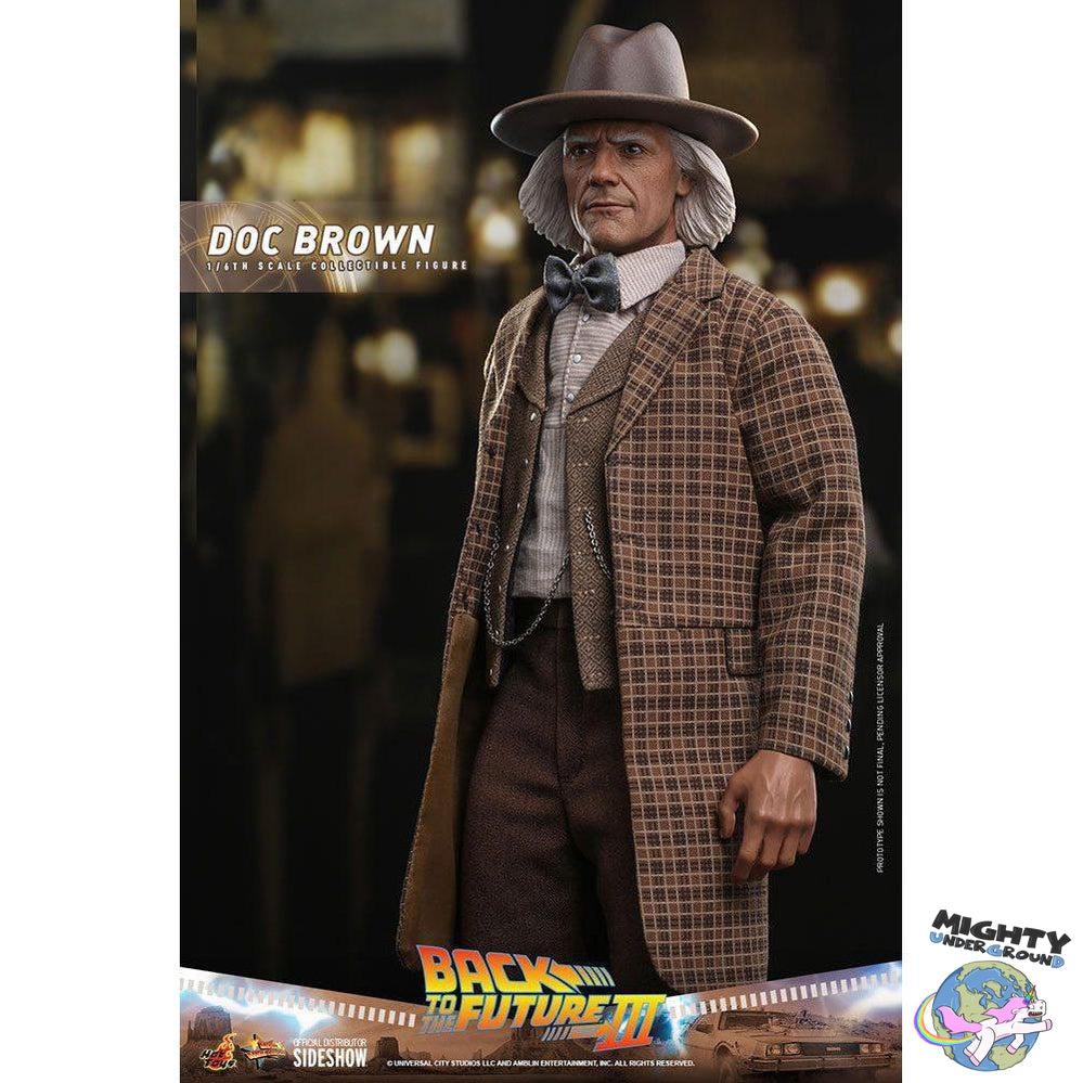 Back To The Future III: Doc Brown 1/6-Actionfiguren-Hot Toys-Mighty Underground