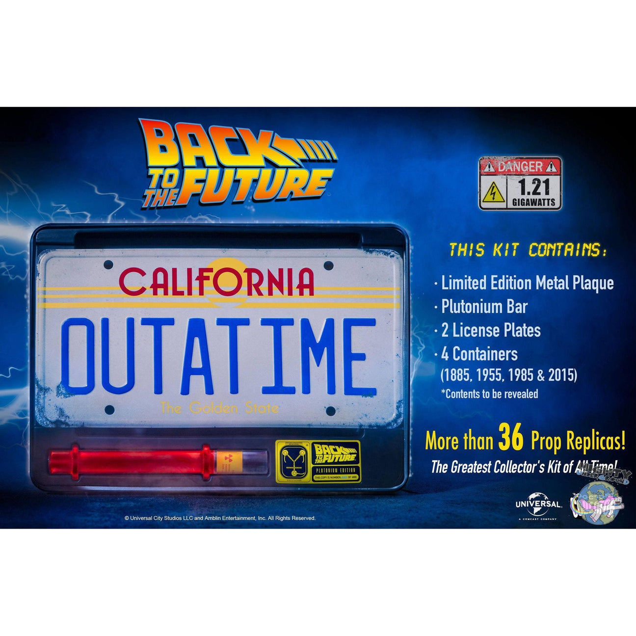 Back To The Future: Time Travel Memories Kit Plutonium Edition - Replik-Replik-Dr. Collector-Mighty Underground