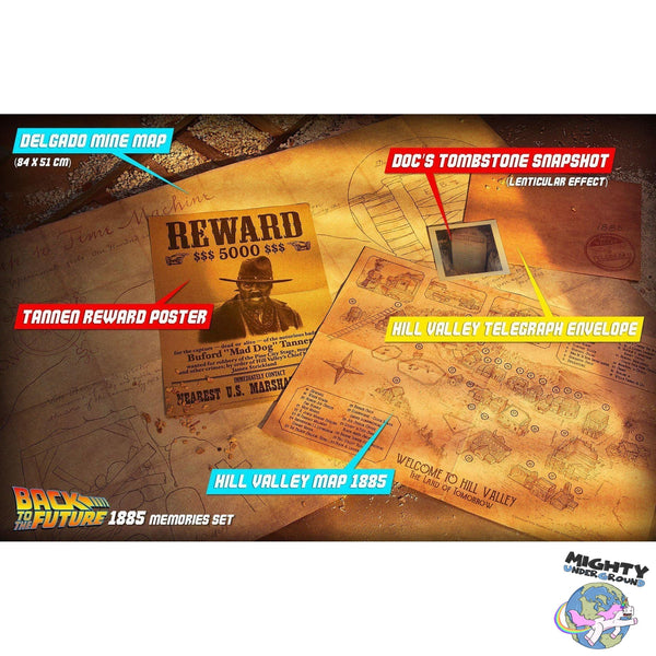 Back To The Future: Time Travel Memories Kit - Standard Edition - Replik VORBESTELLUNG!-Replik-Dr. Collector-Mighty Underground