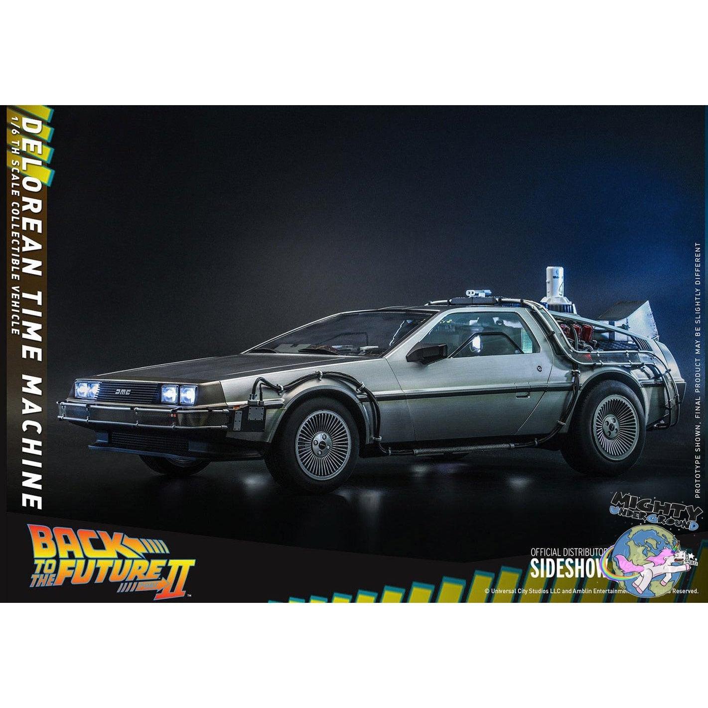 Back to the Future 2: DeLorean Time Machine 1/6-Actionfiguren-Hot Toys-Mighty Underground