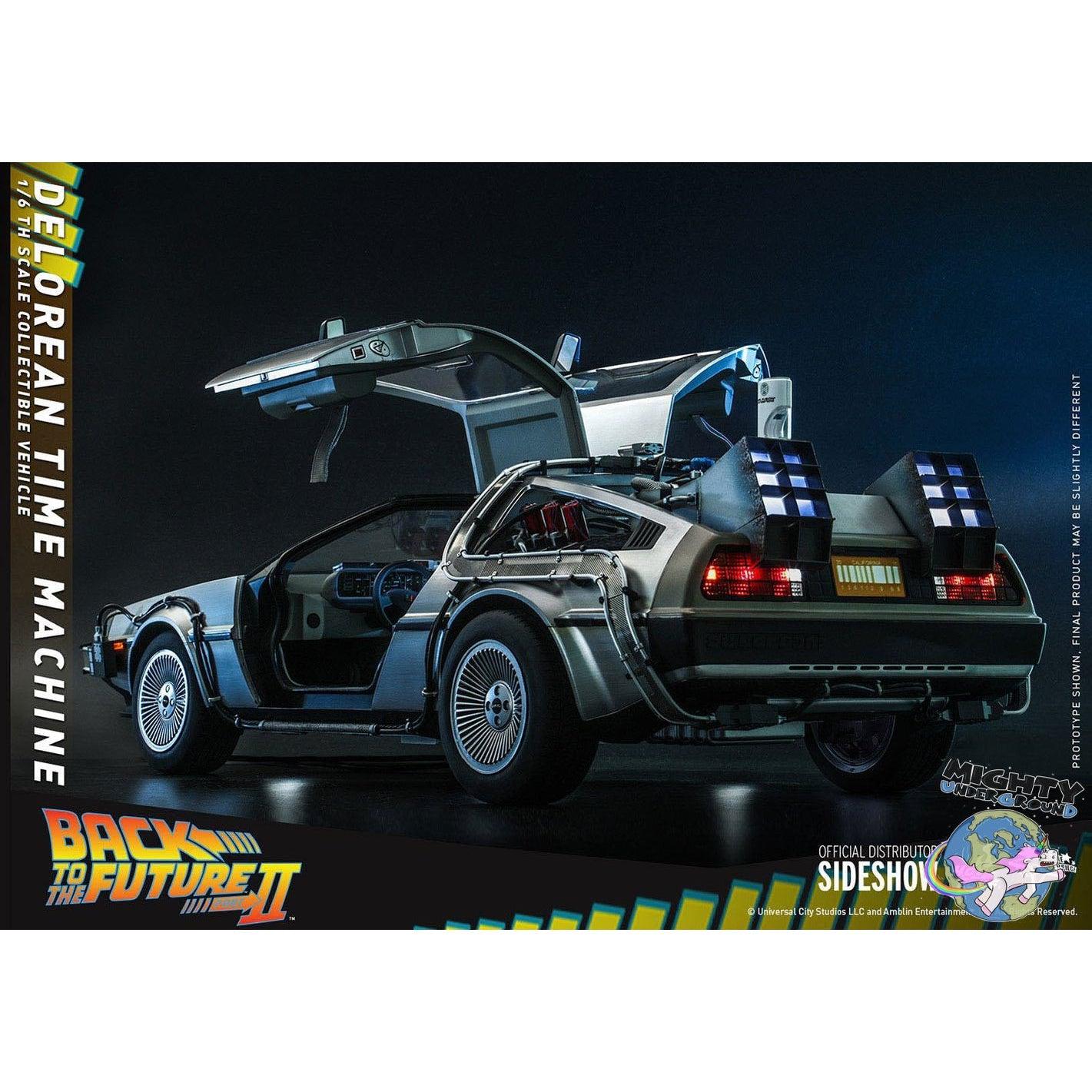 Back to the Future 2: DeLorean Time Machine 1/6-Actionfiguren-Hot Toys-Mighty Underground