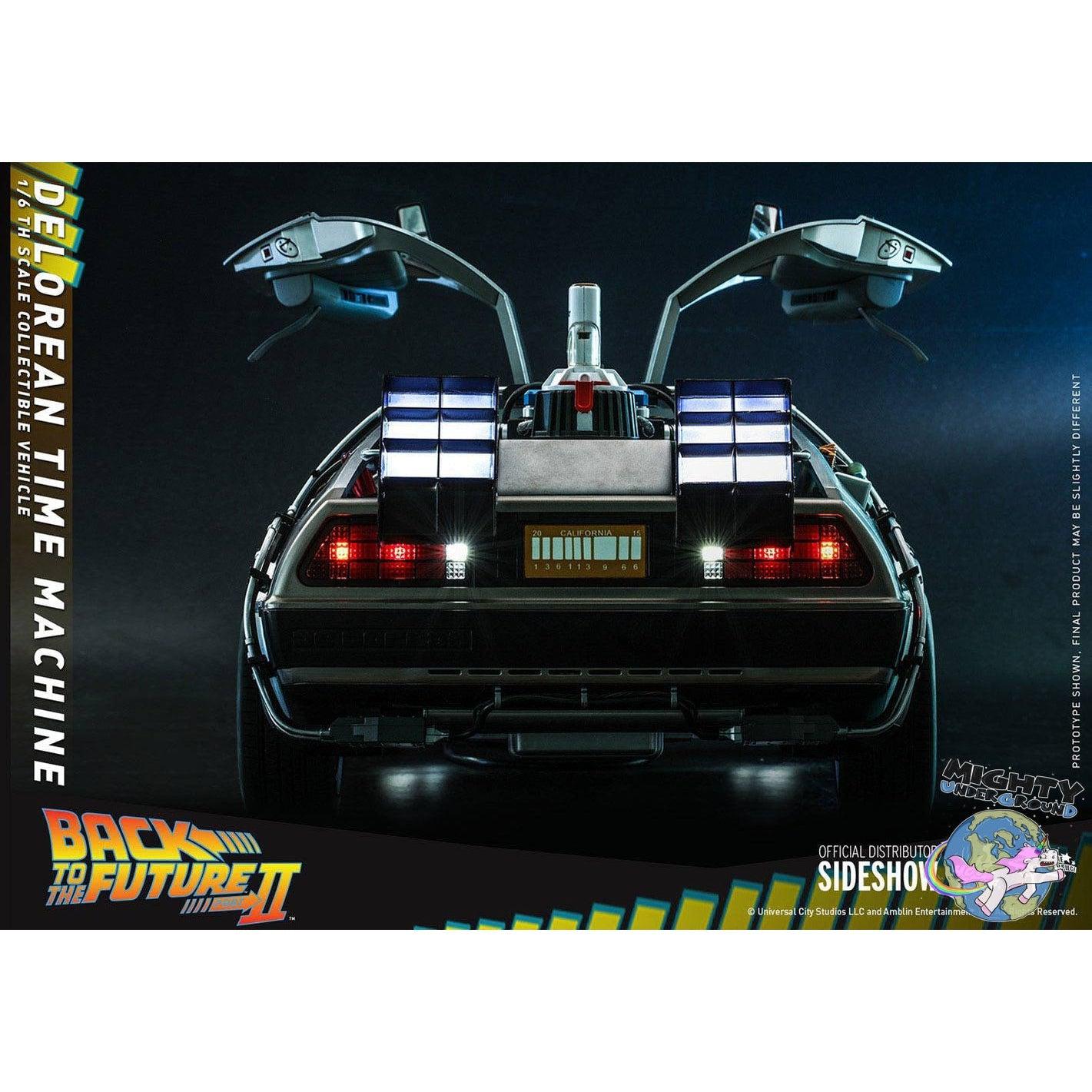 Back to the Future 2: DeLorean Time Machine 1/6-Actionfiguren-Hot Toys-Mighty Underground