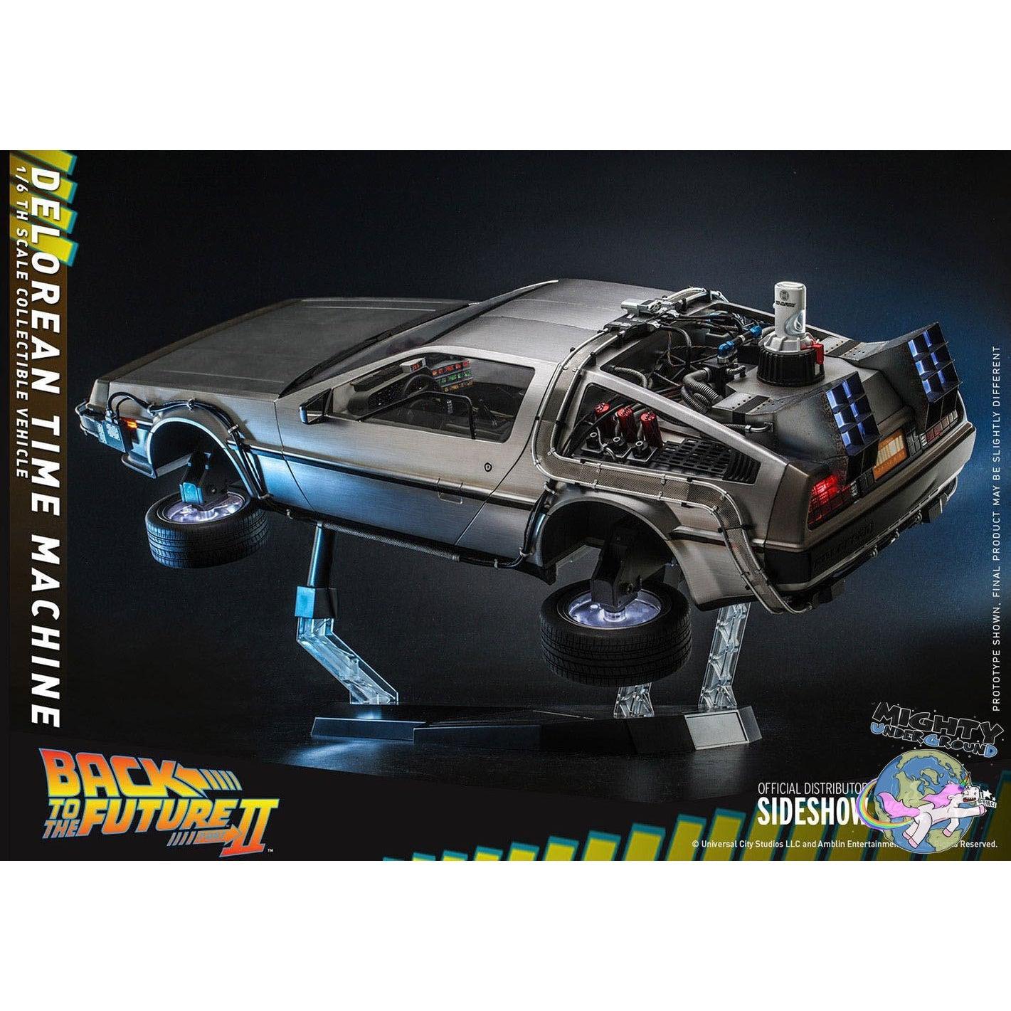 Back to the Future 2: DeLorean Time Machine 1/6-Actionfiguren-Hot Toys-Mighty Underground