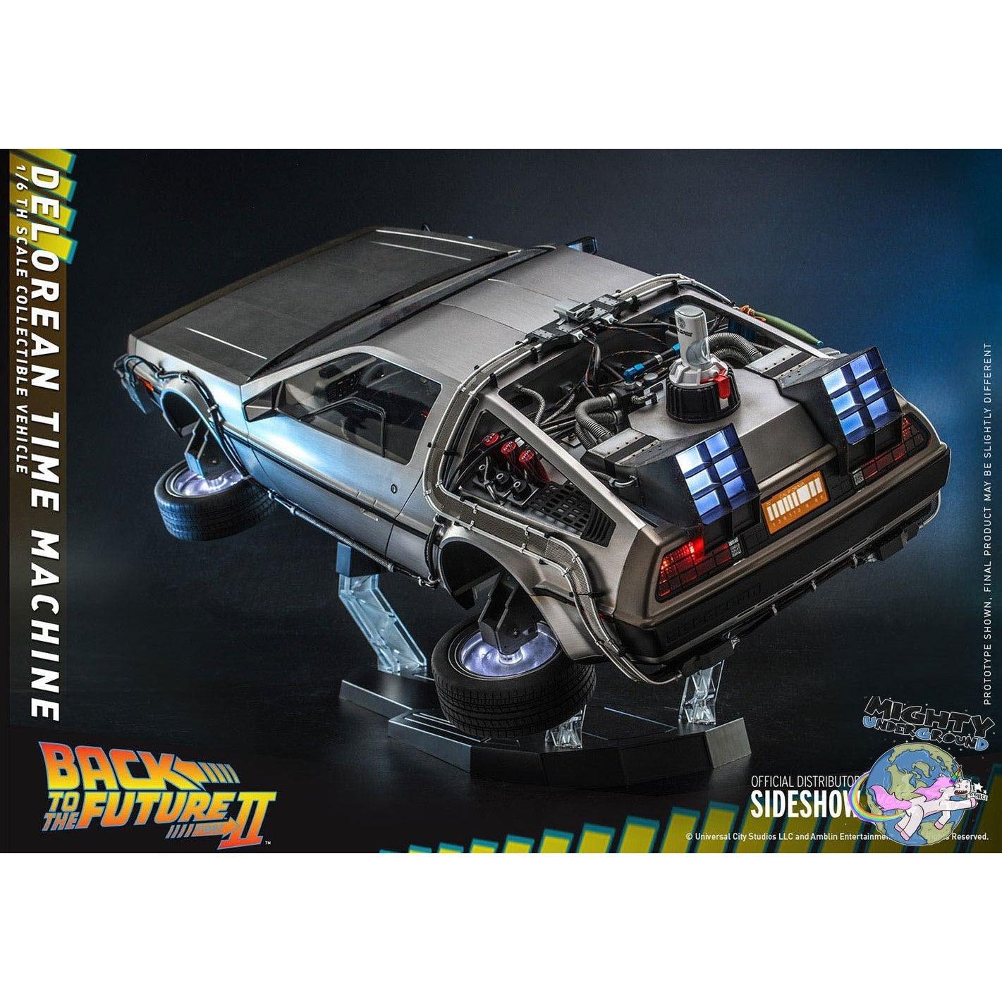 Back to the Future 2: DeLorean Time Machine 1/6-Actionfiguren-Hot Toys-Mighty Underground