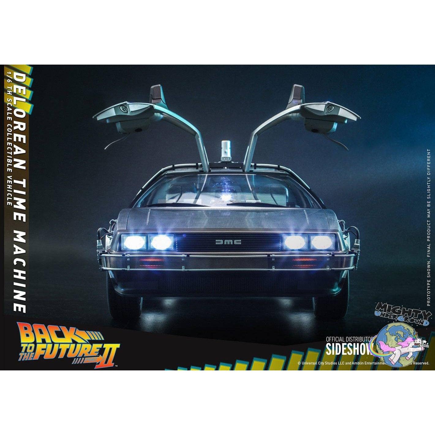 Back to the Future 2: DeLorean Time Machine 1/6-Actionfiguren-Hot Toys-Mighty Underground