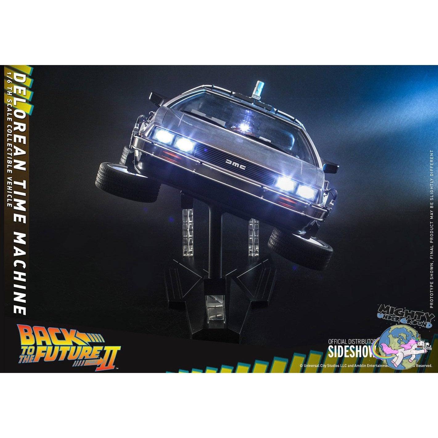 Back to the Future 2: DeLorean Time Machine 1/6-Actionfiguren-Hot Toys-Mighty Underground