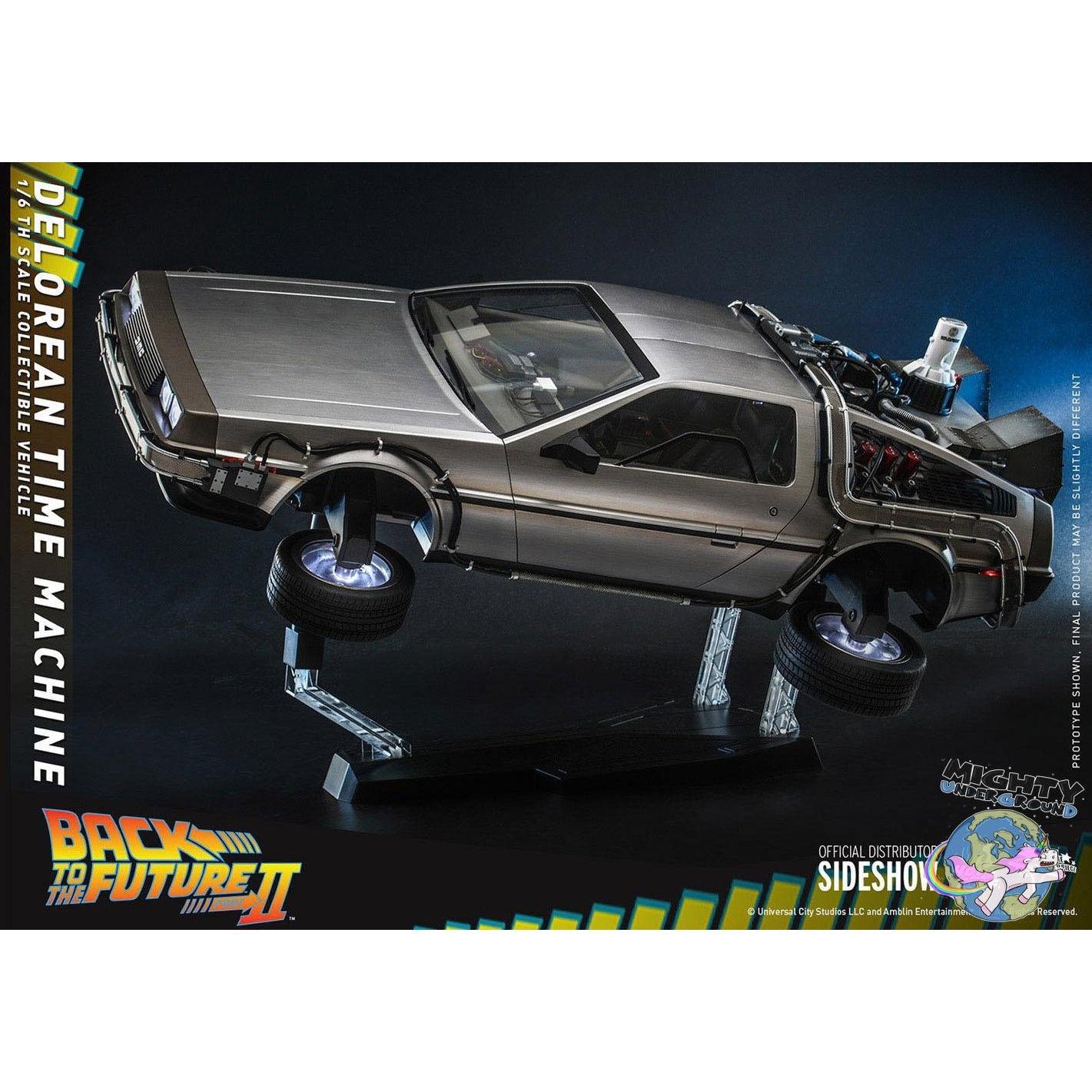 Back to the Future 2: DeLorean Time Machine 1/6-Actionfiguren-Hot Toys-Mighty Underground