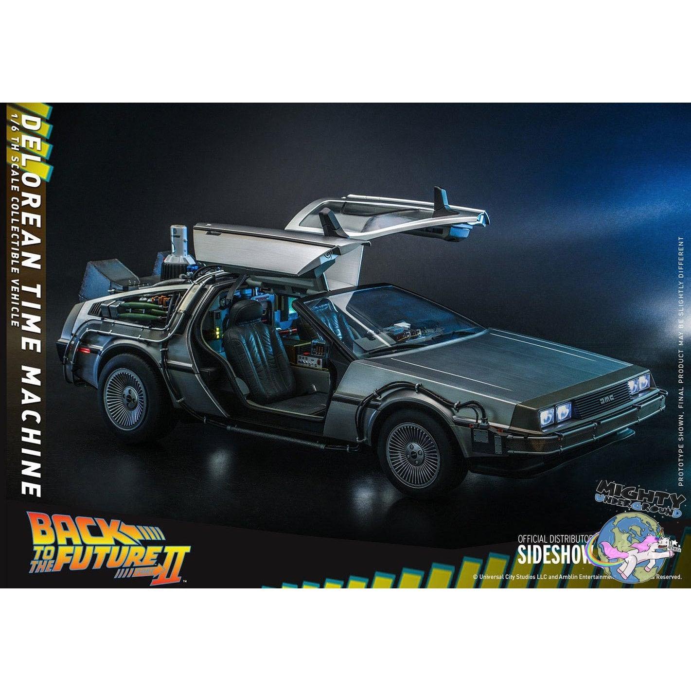 Back to the Future 2: DeLorean Time Machine 1/6-Actionfiguren-Hot Toys-Mighty Underground