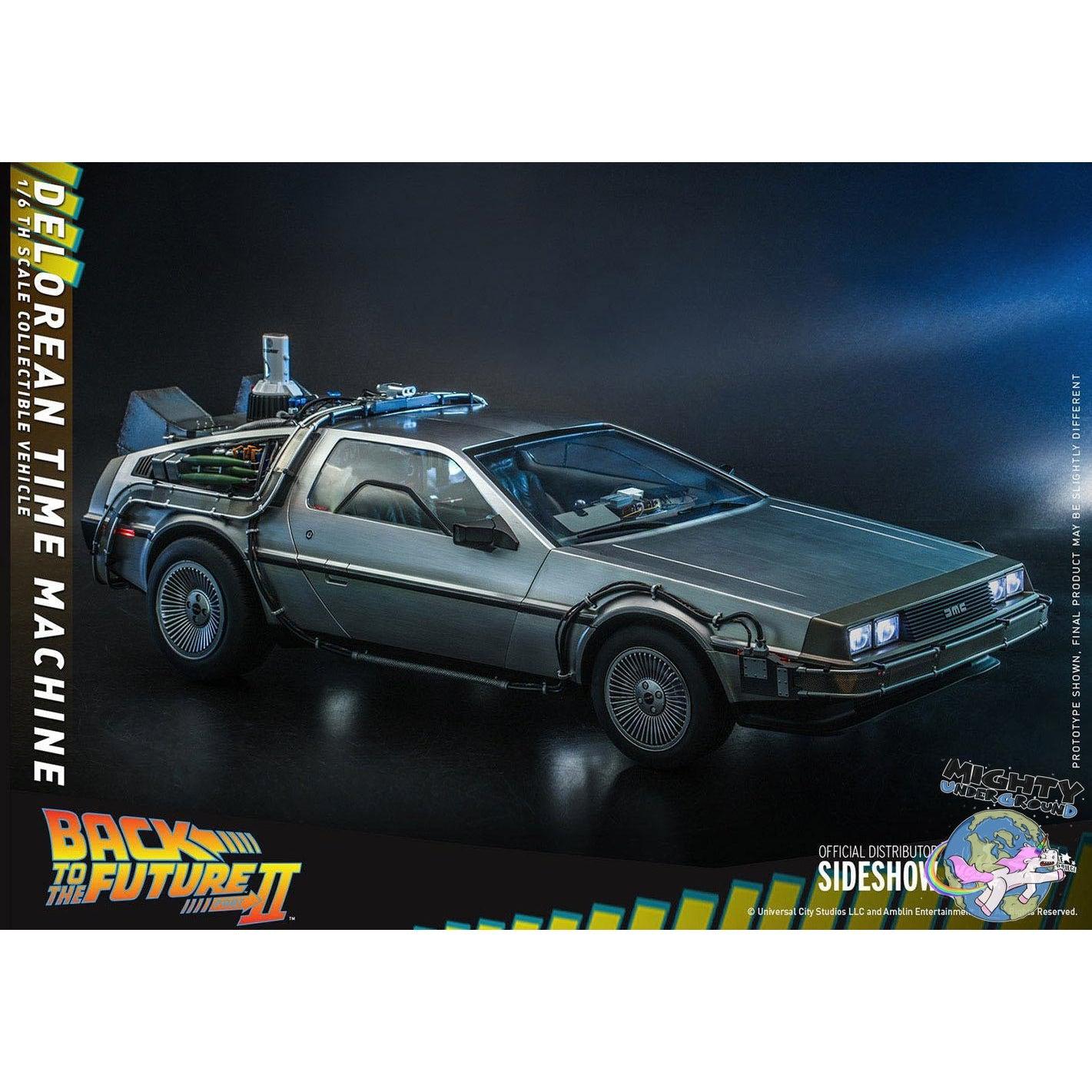 Back to the Future 2: DeLorean Time Machine 1/6-Actionfiguren-Hot Toys-Mighty Underground