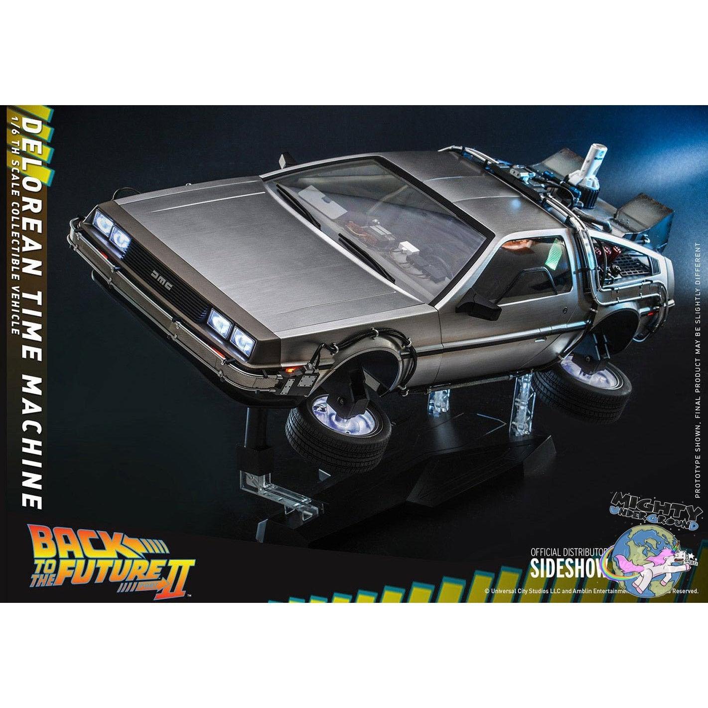 Back to the Future 2: DeLorean Time Machine 1/6-Actionfiguren-Hot Toys-Mighty Underground