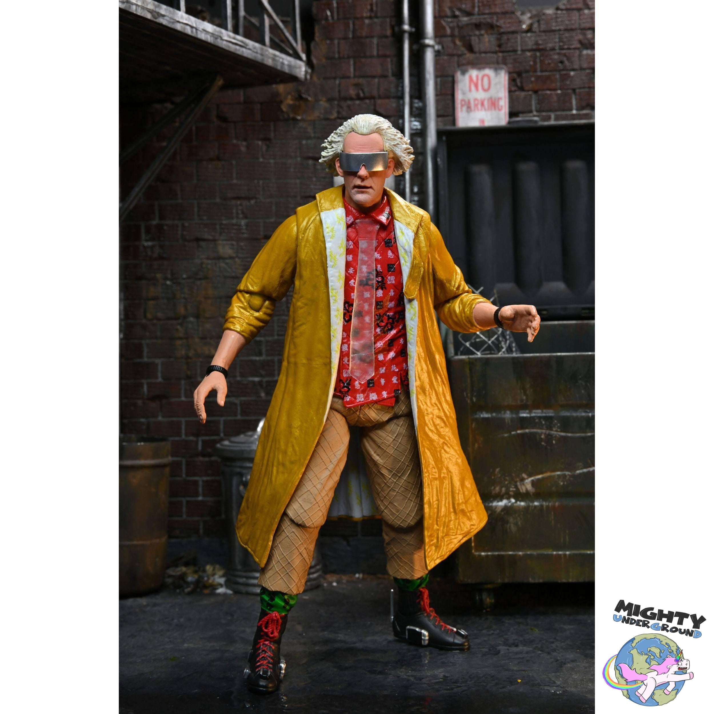 Back to the Future 2: Ultimate Doc Brown (2015)-Actionfiguren-NECA-Mighty Underground