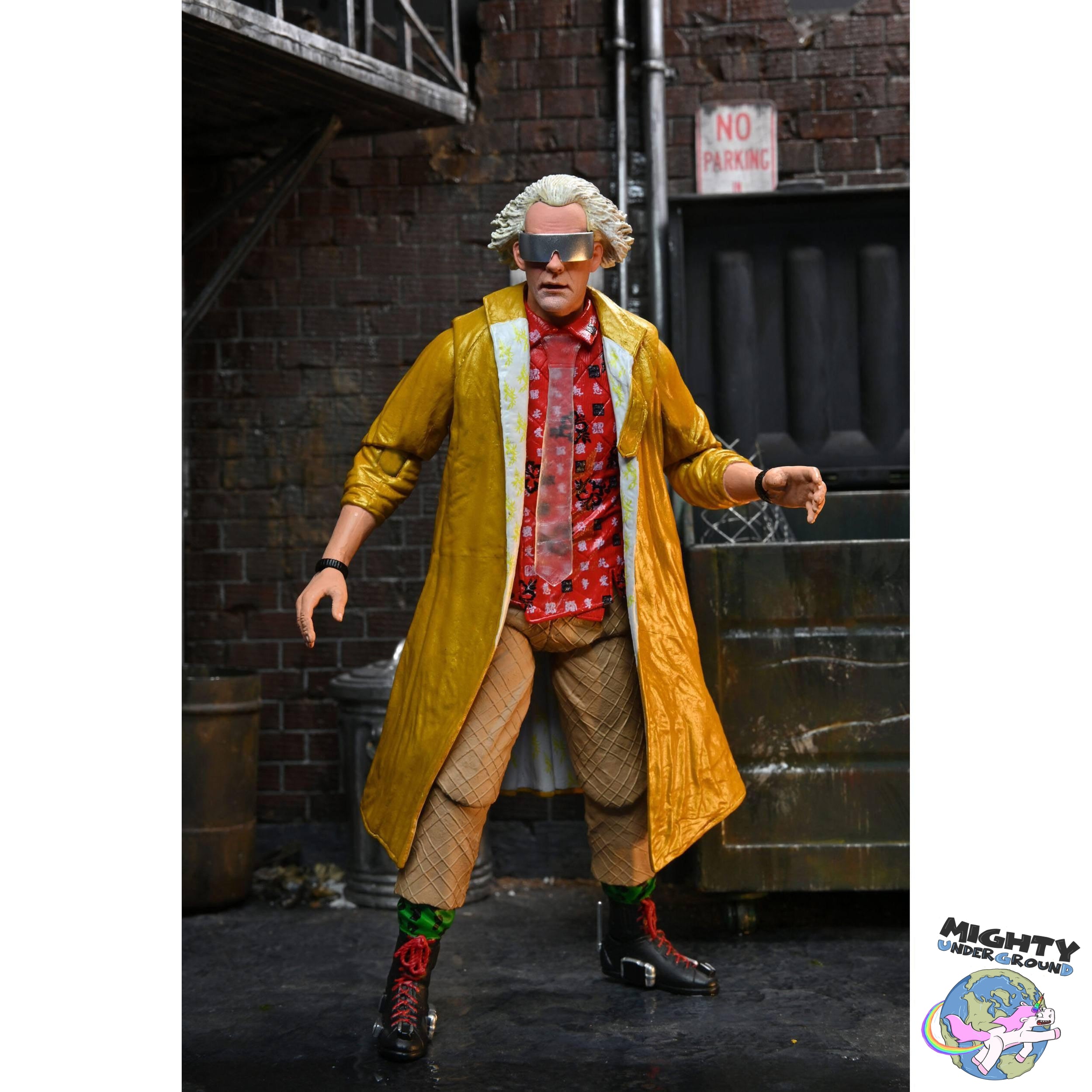 Back to the Future 2: Ultimate Doc Brown (2015)-Actionfiguren-NECA-Mighty Underground