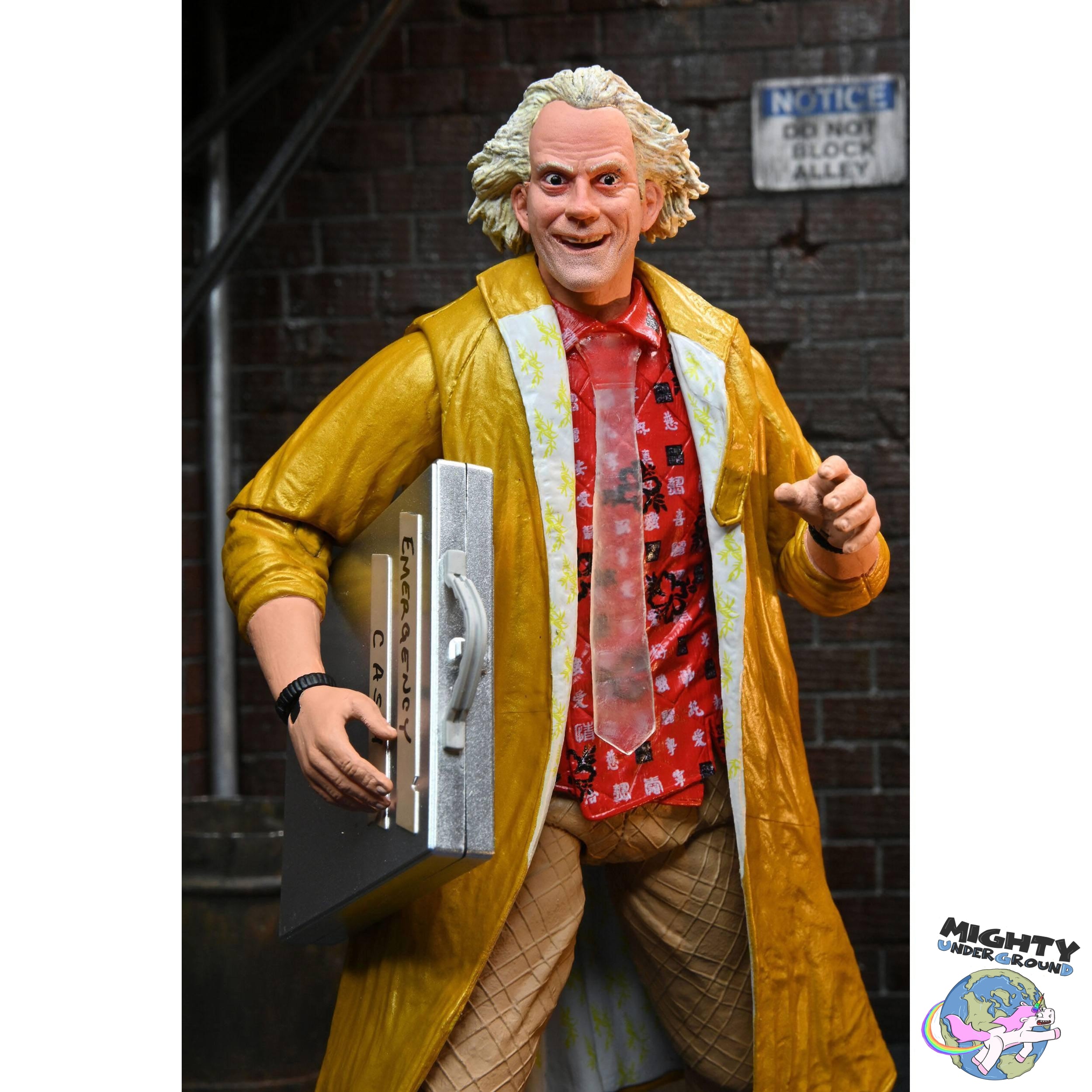 Back to the Future 2: Ultimate Doc Brown (2015)-Actionfiguren-NECA-Mighty Underground