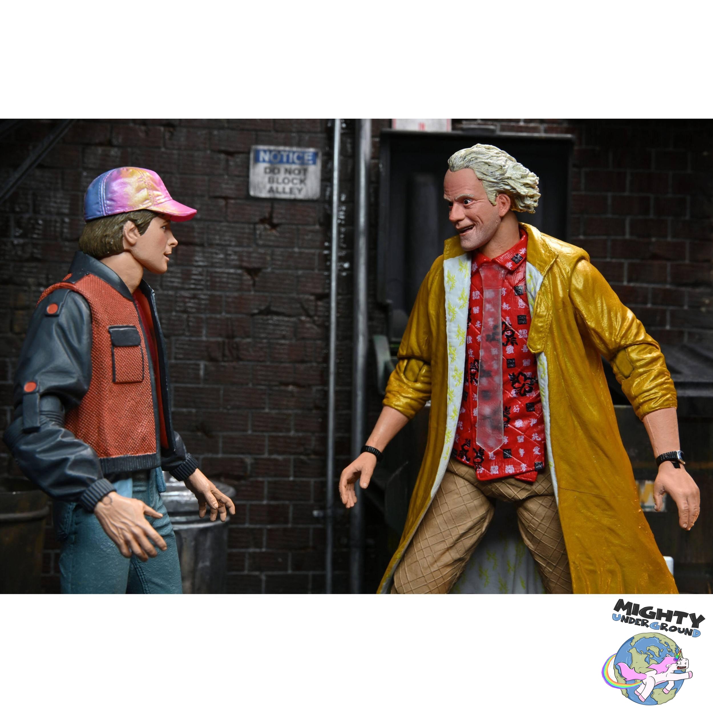 Back to the Future 2: Ultimate Doc Brown (2015)-Actionfiguren-NECA-Mighty Underground