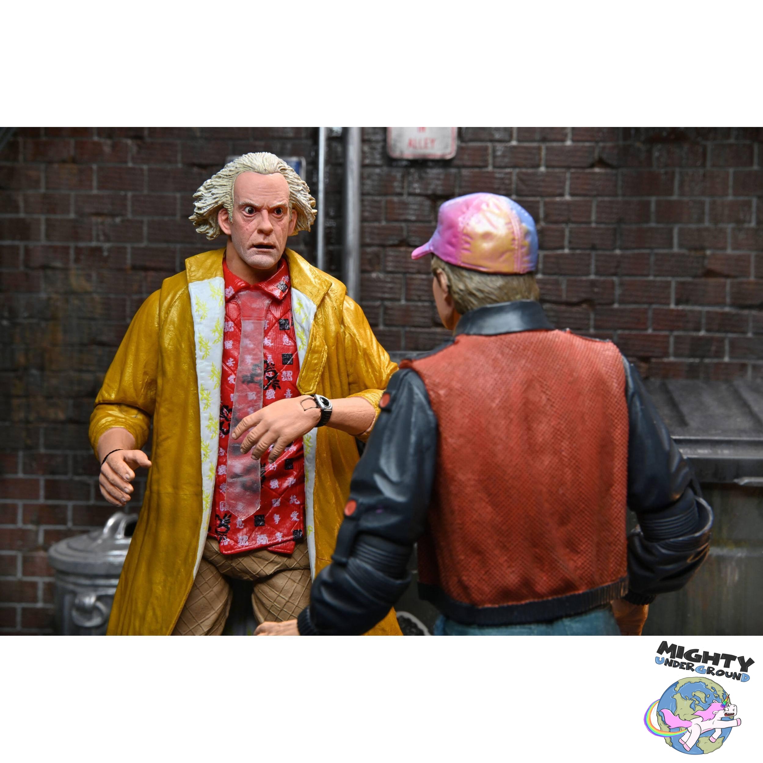 Back to the Future 2: Ultimate Doc Brown (2015)-Actionfiguren-NECA-Mighty Underground