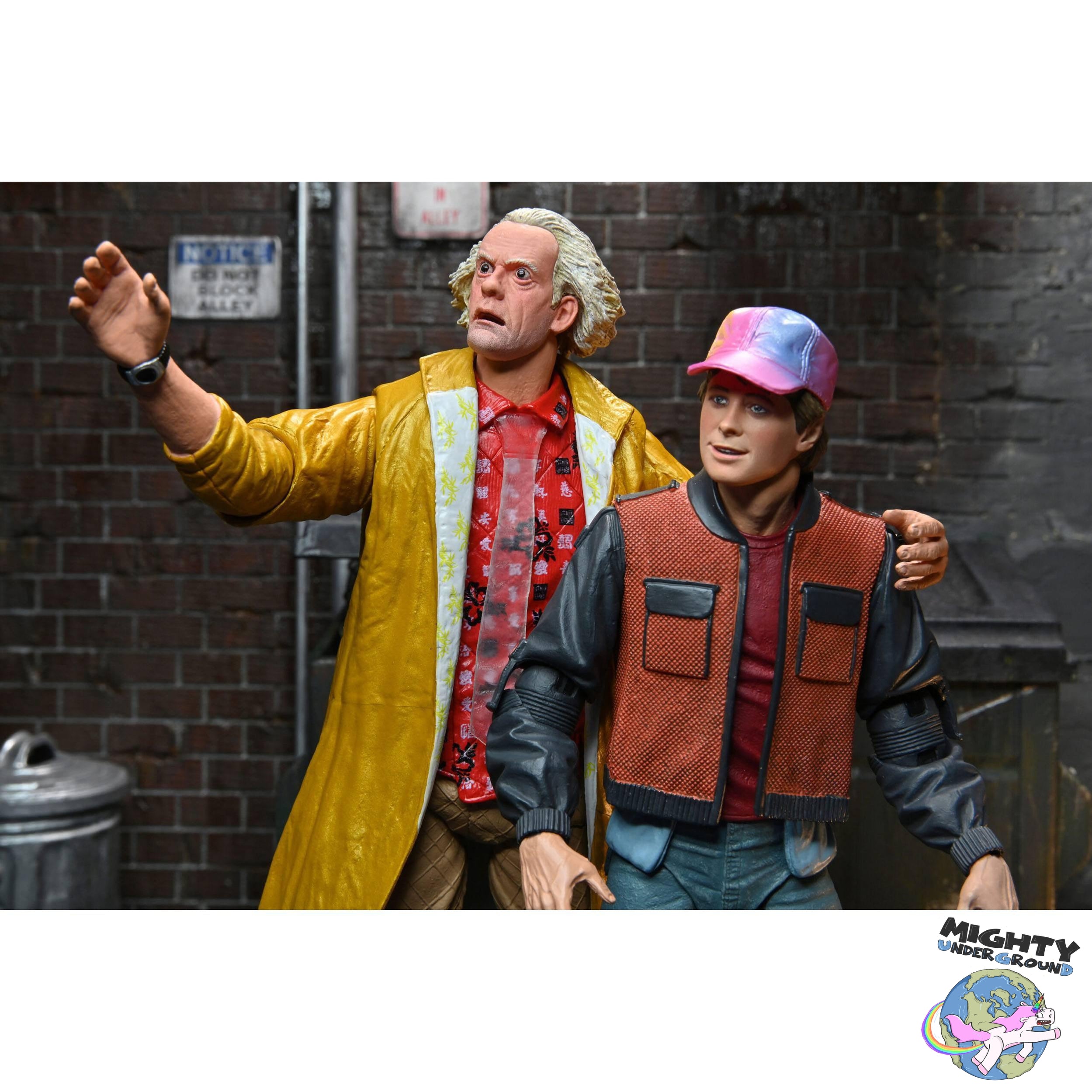 Back to the Future 2: Ultimate Doc Brown (2015)-Actionfiguren-NECA-Mighty Underground