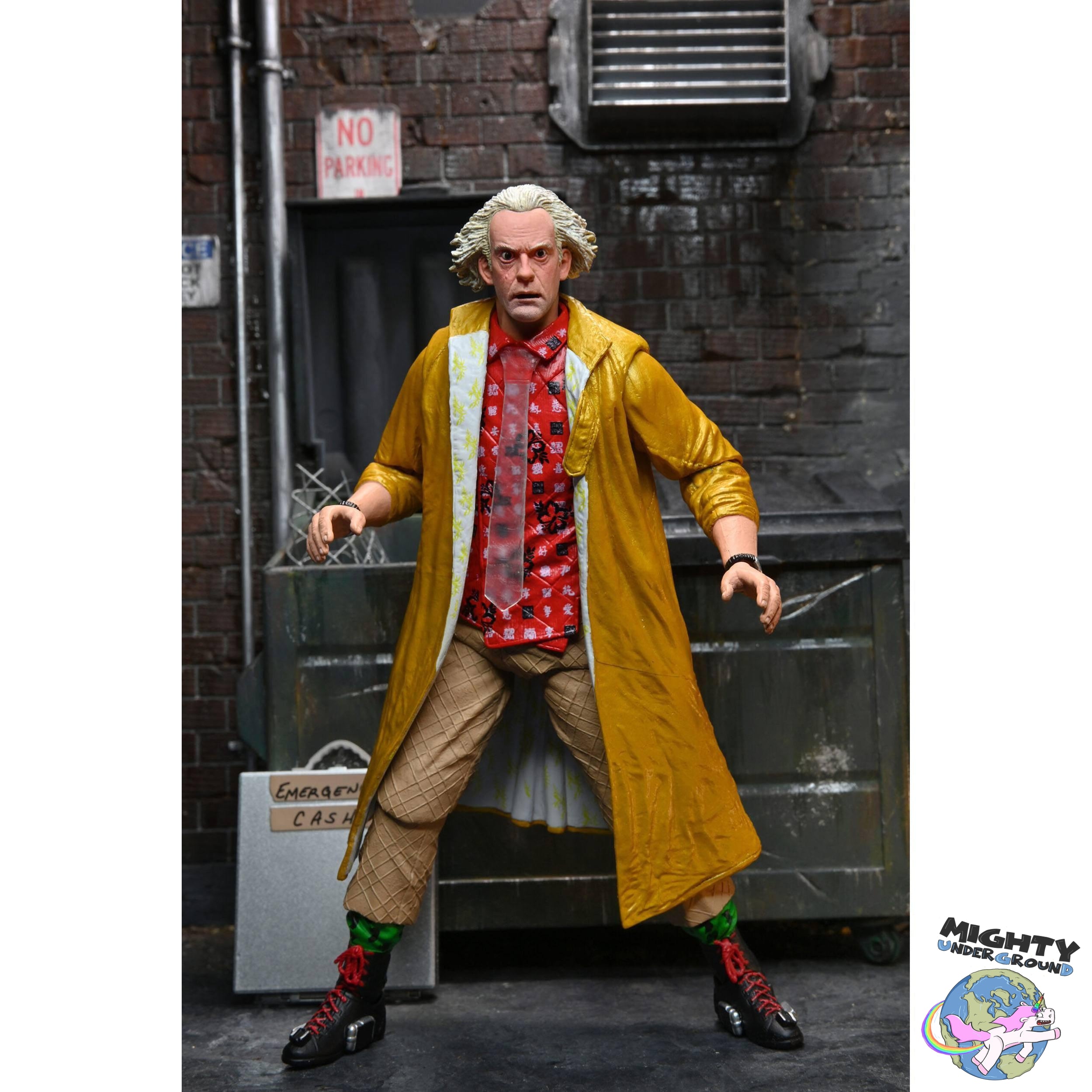 Back to the Future 2: Ultimate Doc Brown (2015)-Actionfiguren-NECA-Mighty Underground