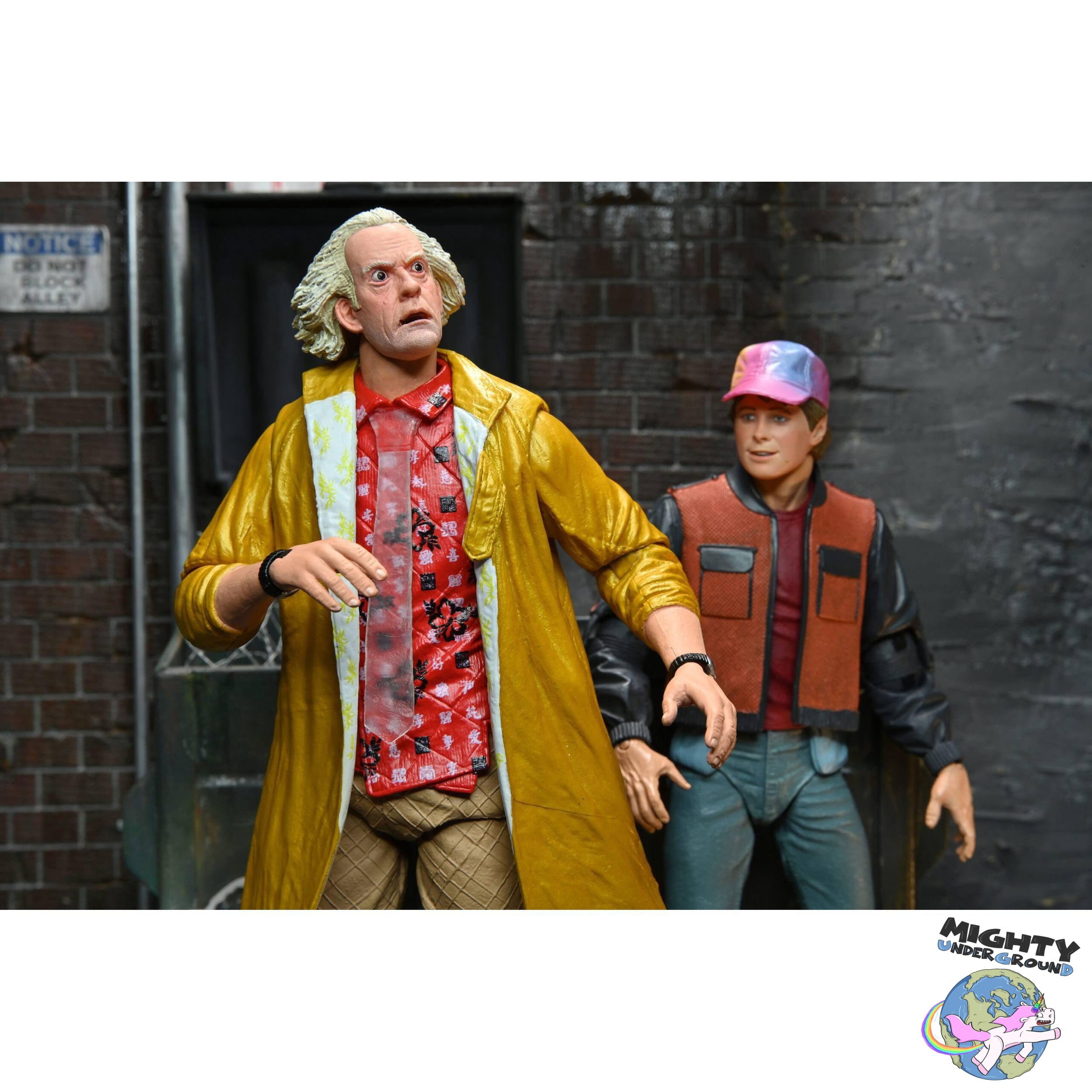 Back to the Future 2: Ultimate Doc Brown (2015)-Actionfiguren-NECA-Mighty Underground