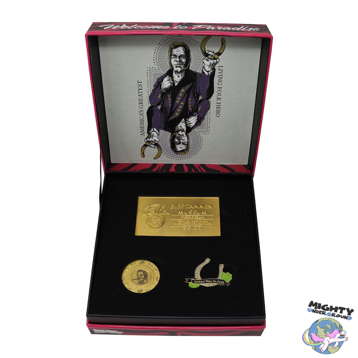 Back to the Future: Biff Tannen's Pleasure Paradise - Premium Replik Box-Merchandise-FaNaTtik-Mighty Underground