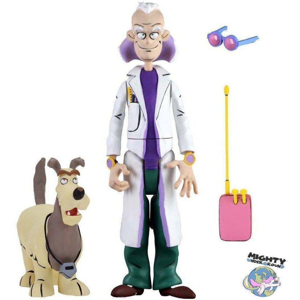 Back to the Future (Toony Classics): Doc and Einstein-Actionfiguren-NECA-mighty-underground