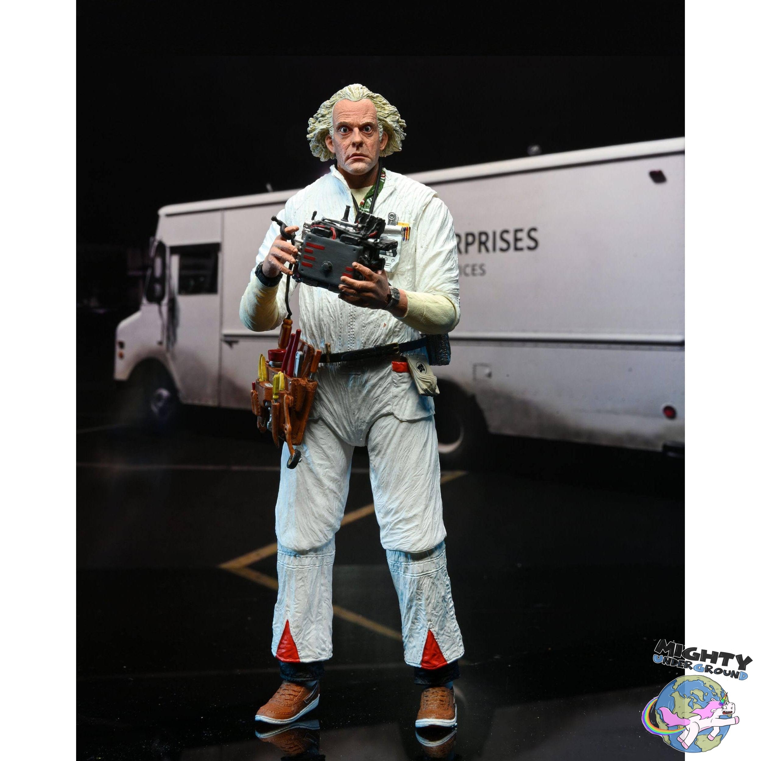 Back to the Future: Ultimate Doc Brown (1984)-Actionfiguren-NECA-Mighty Underground