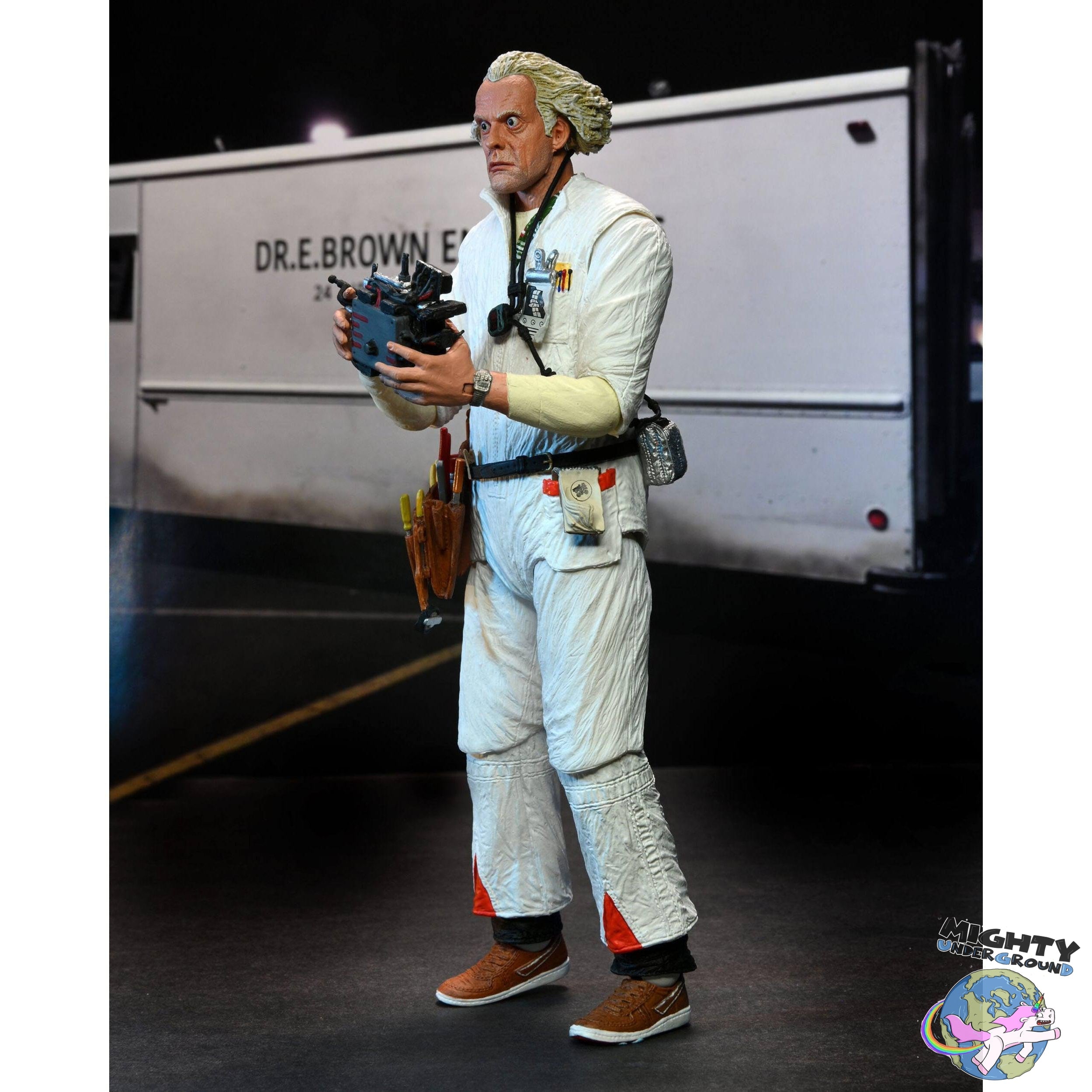 Back to the Future: Ultimate Doc Brown (1984)-Actionfiguren-NECA-Mighty Underground