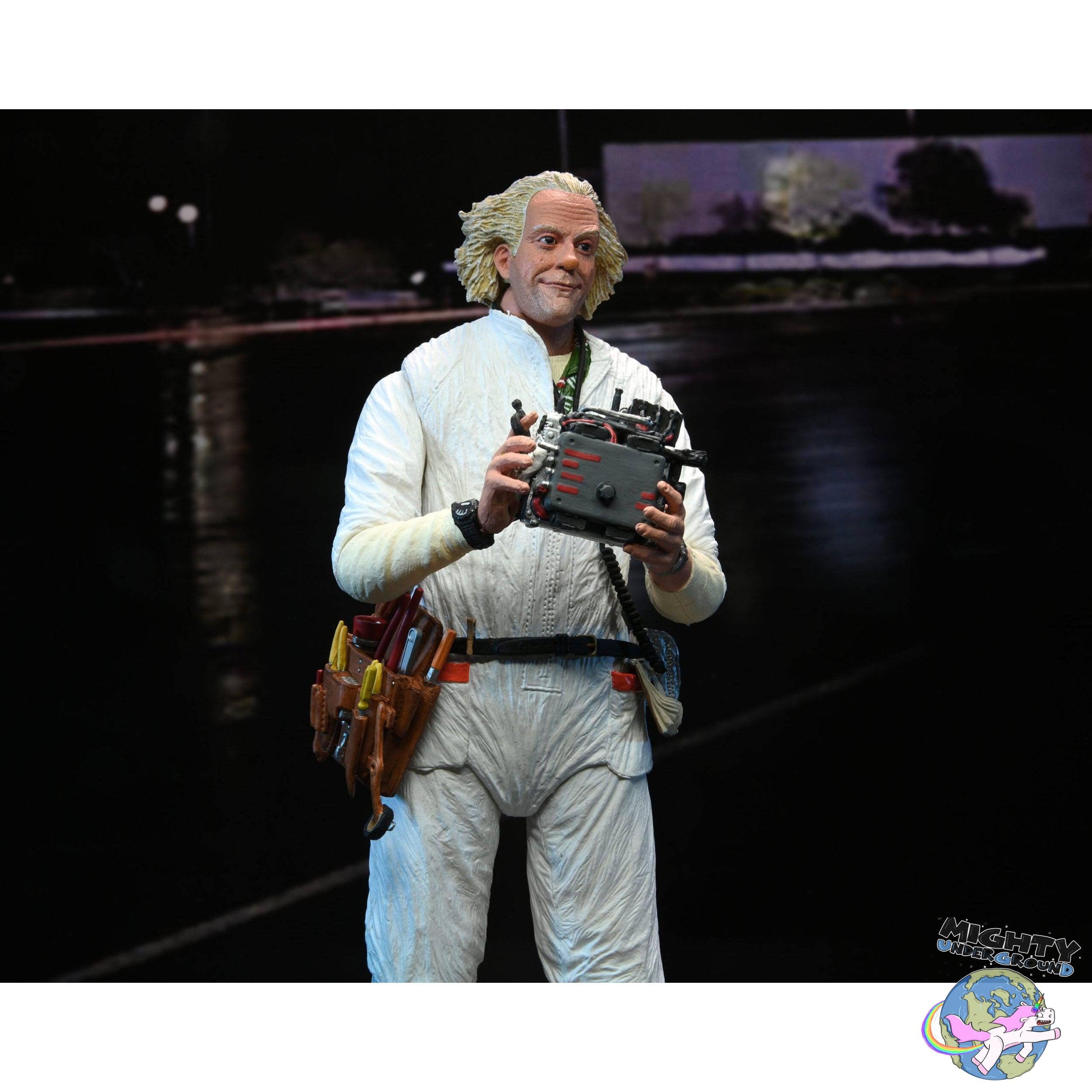 Back to the Future: Ultimate Doc Brown (1984)-Actionfiguren-NECA-Mighty Underground