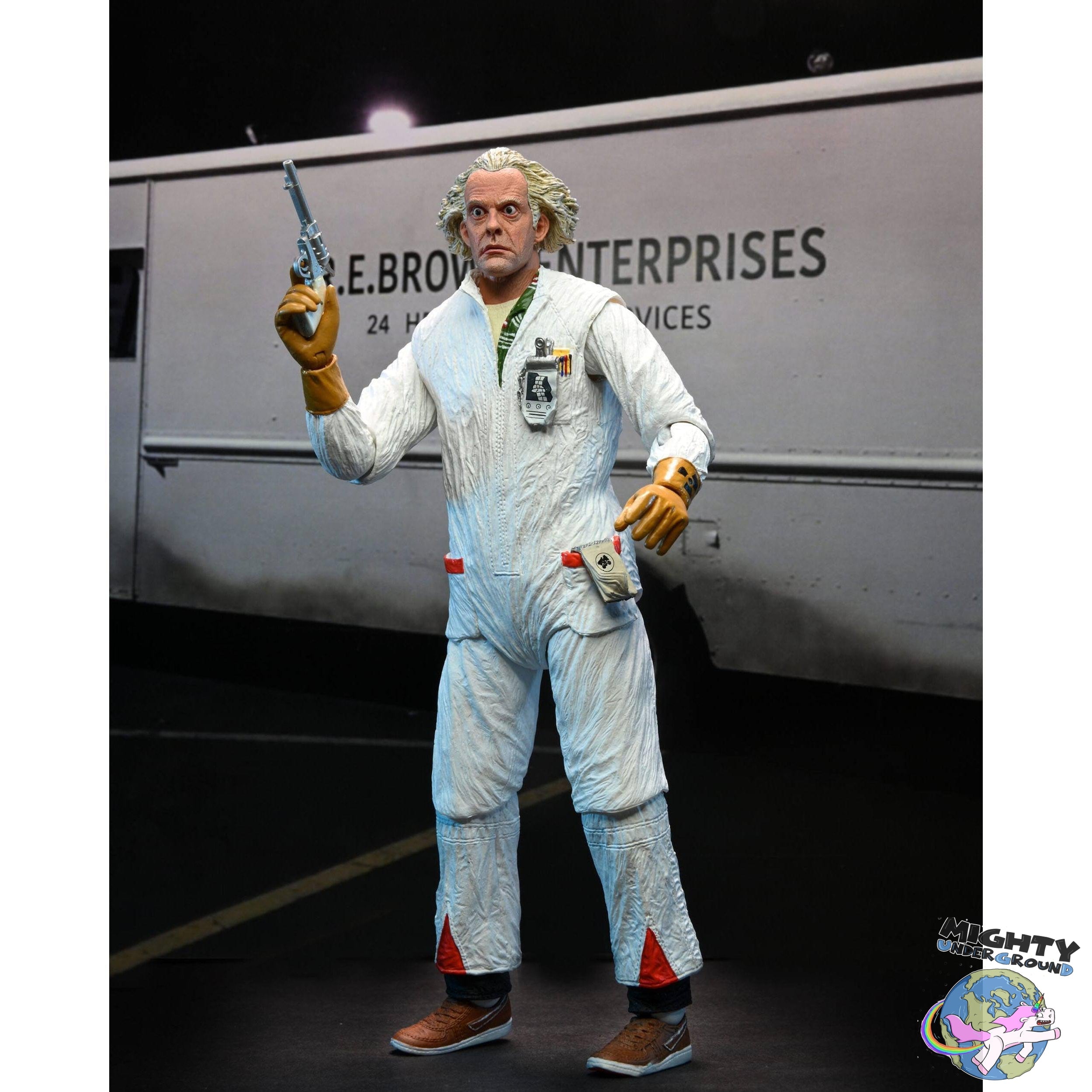 Back to the Future: Ultimate Doc Brown (1984)-Actionfiguren-NECA-Mighty Underground