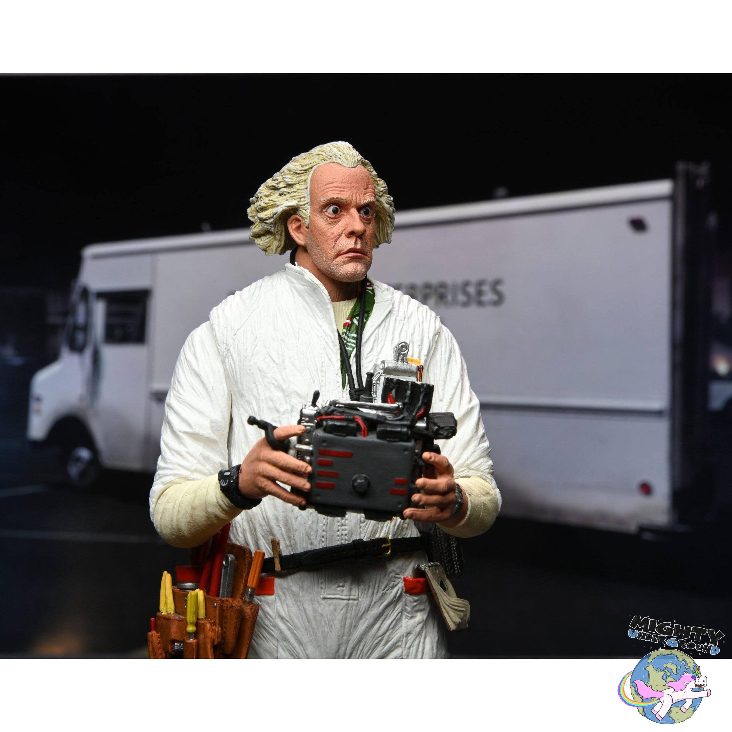 Back to the Future: Ultimate Doc Brown (1984)-Actionfiguren-NECA-Mighty Underground