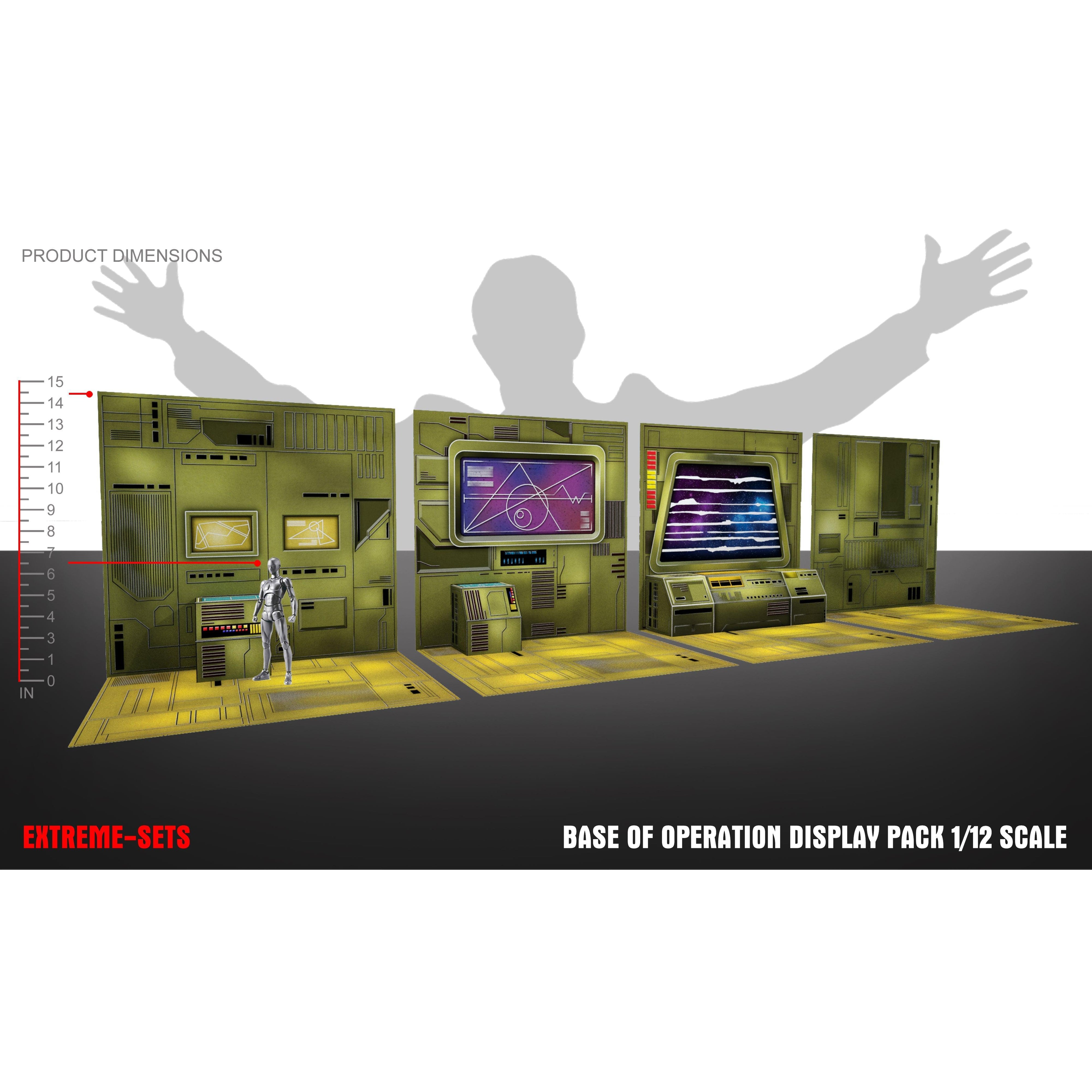 Base of Operation Display Pack - Diorama - 1/12-Actionfiguren-Extreme Sets-Mighty Underground