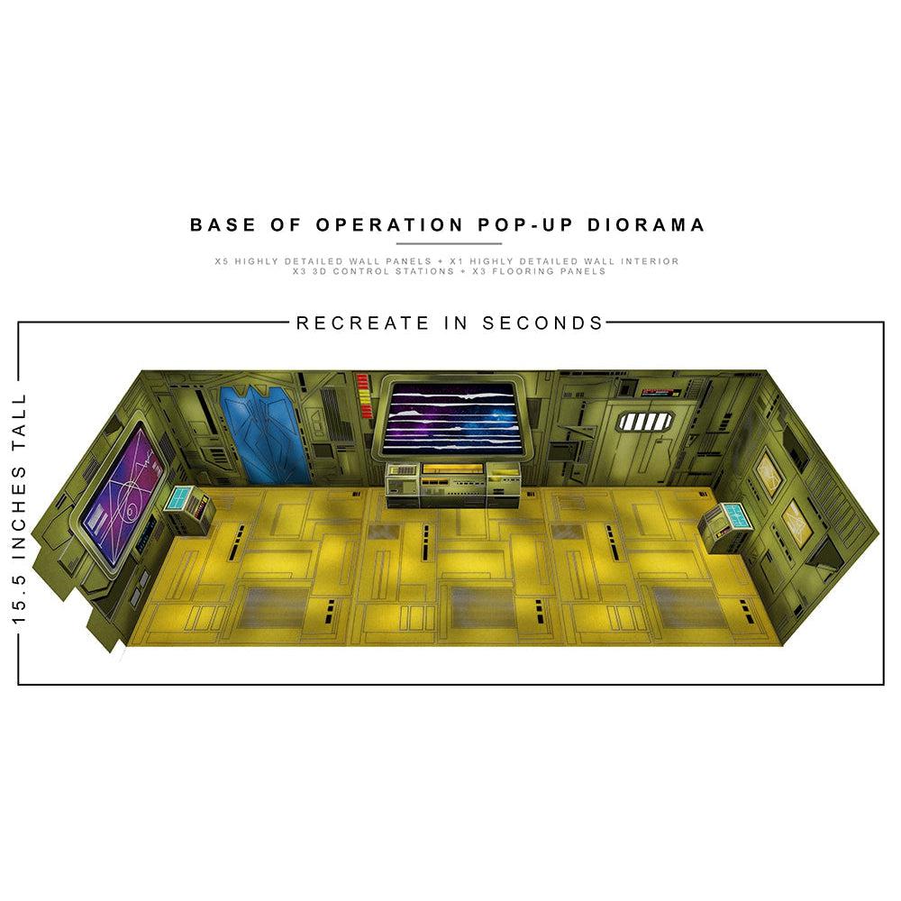 Base of Operation Pop-Up - Diorama - 1/12-Actionfiguren-Extreme Sets-Mighty Underground