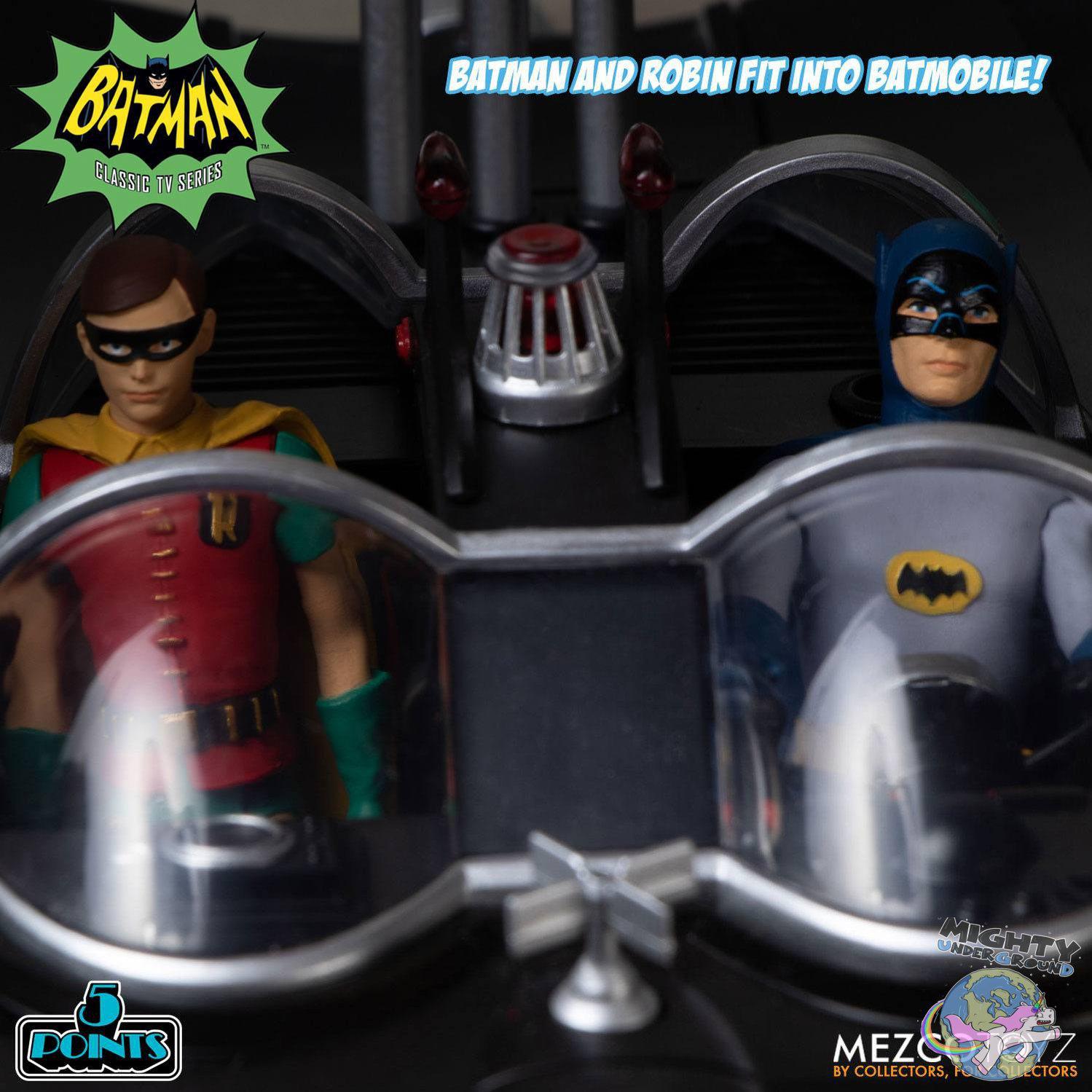 Batman (1966): Classic TV Series Deluxe Box Set VORBESTELLUNG!-Actionfiguren-Mezco Toys-mighty-underground