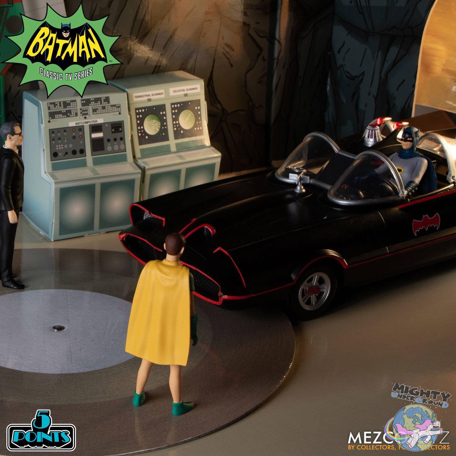 Batman (1966): Classic TV Series Deluxe Box Set VORBESTELLUNG!-Actionfiguren-Mezco Toys-mighty-underground