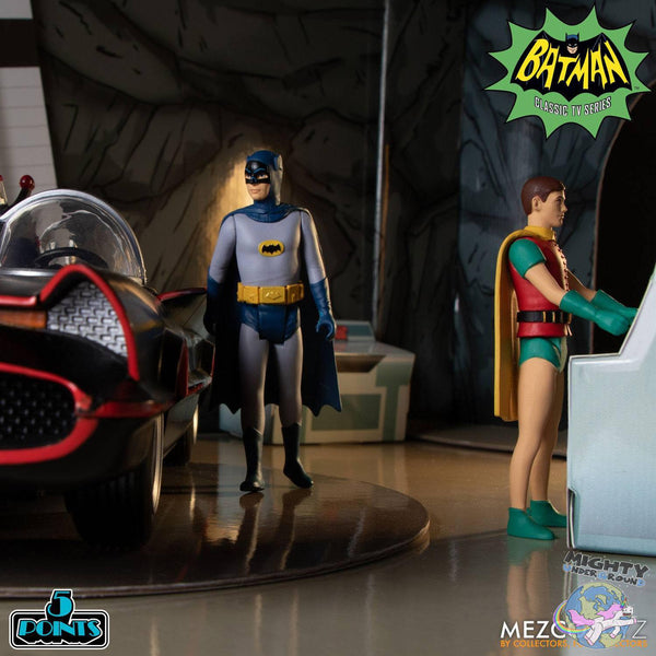 Batman (1966): Classic TV Series Deluxe Box Set VORBESTELLUNG!-Actionfiguren-Mezco Toys-mighty-underground
