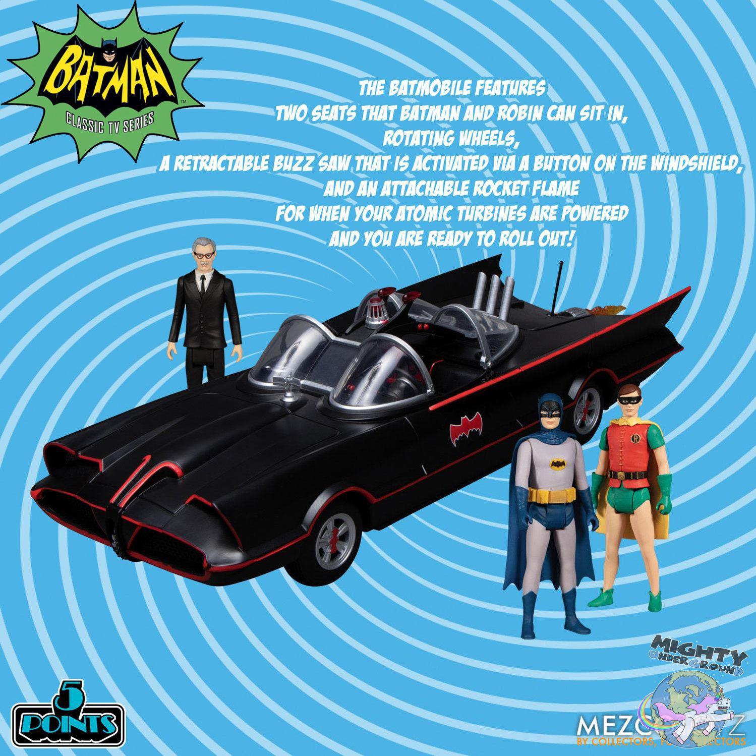 Batman (1966): Classic TV Series Deluxe Box Set VORBESTELLUNG!-Actionfiguren-Mezco Toys-mighty-underground