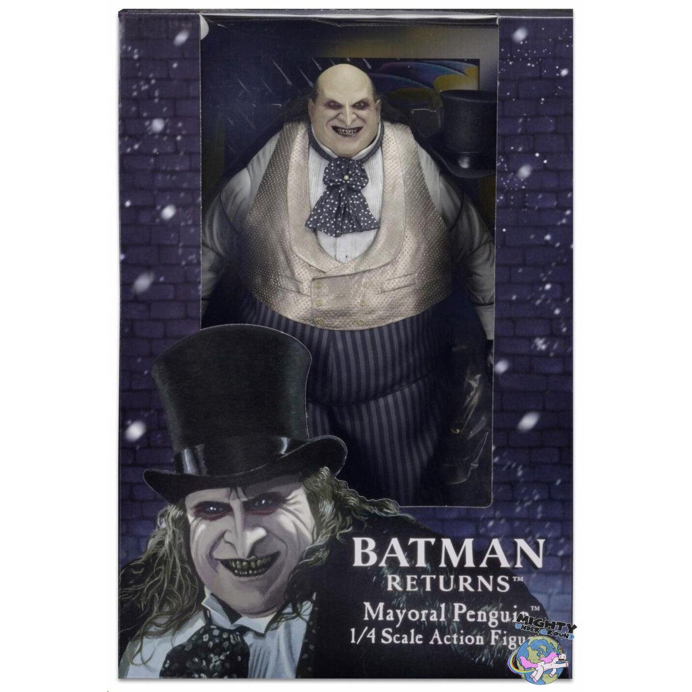 Batman (1989): Penguin 1/4-Actionfiguren-NECA-Mighty Underground