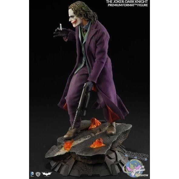 Batman The Dark Knight: The Joker - Premium Format Statue-Statue-Sideshow-mighty-underground