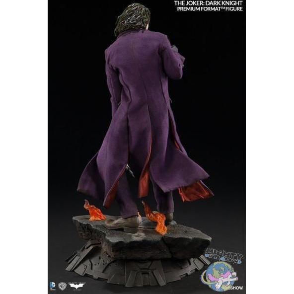 Batman The Dark Knight: The Joker - Premium Format Statue-Statue-Sideshow-mighty-underground