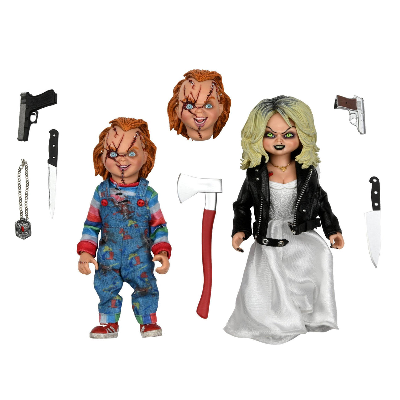 Bride of Chucky: Chucky and Tiffany - 8 inch Clothed-Actionfiguren-NECA-Mighty Underground