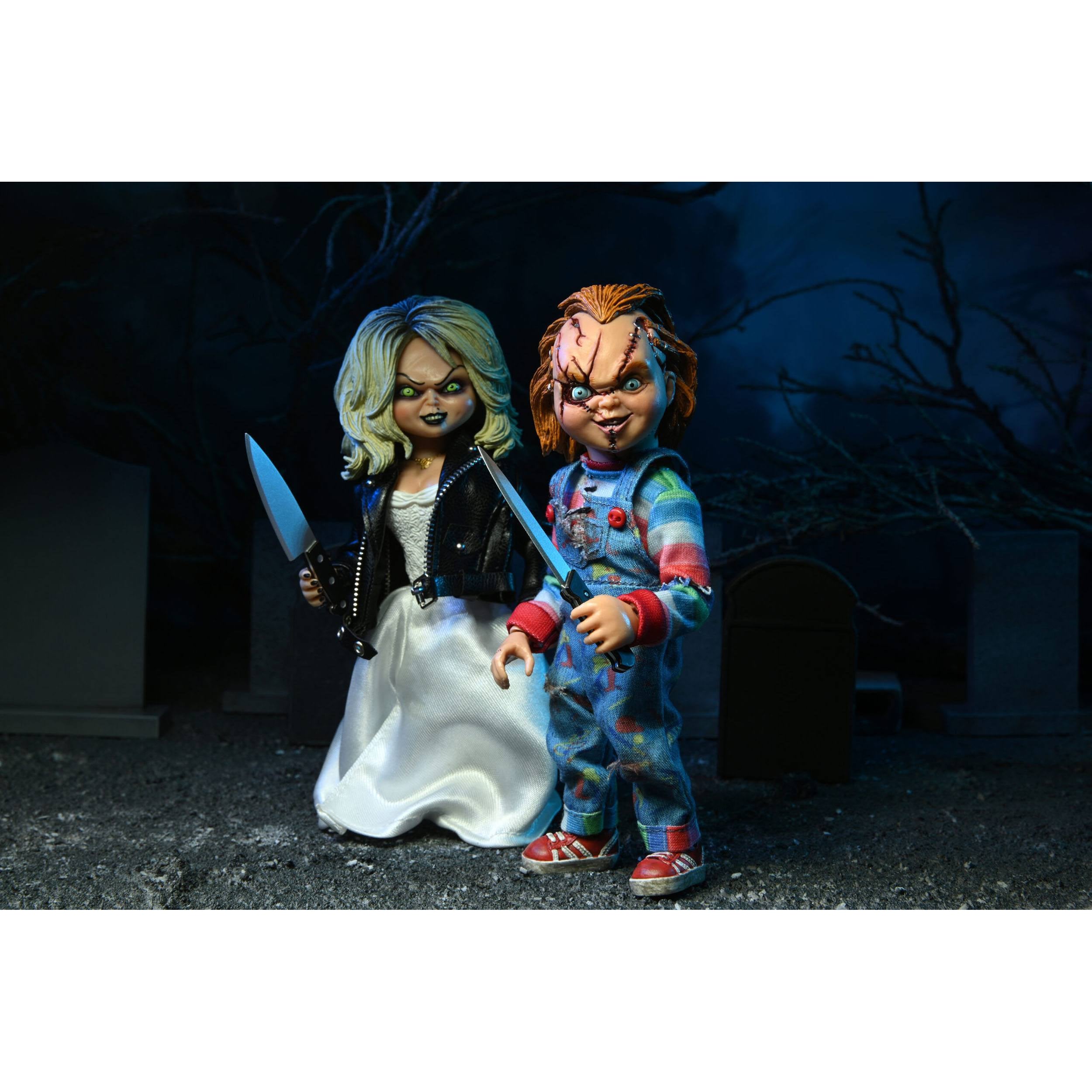 Bride of Chucky: Chucky and Tiffany - 8 inch Clothed-Actionfiguren-NECA-Mighty Underground