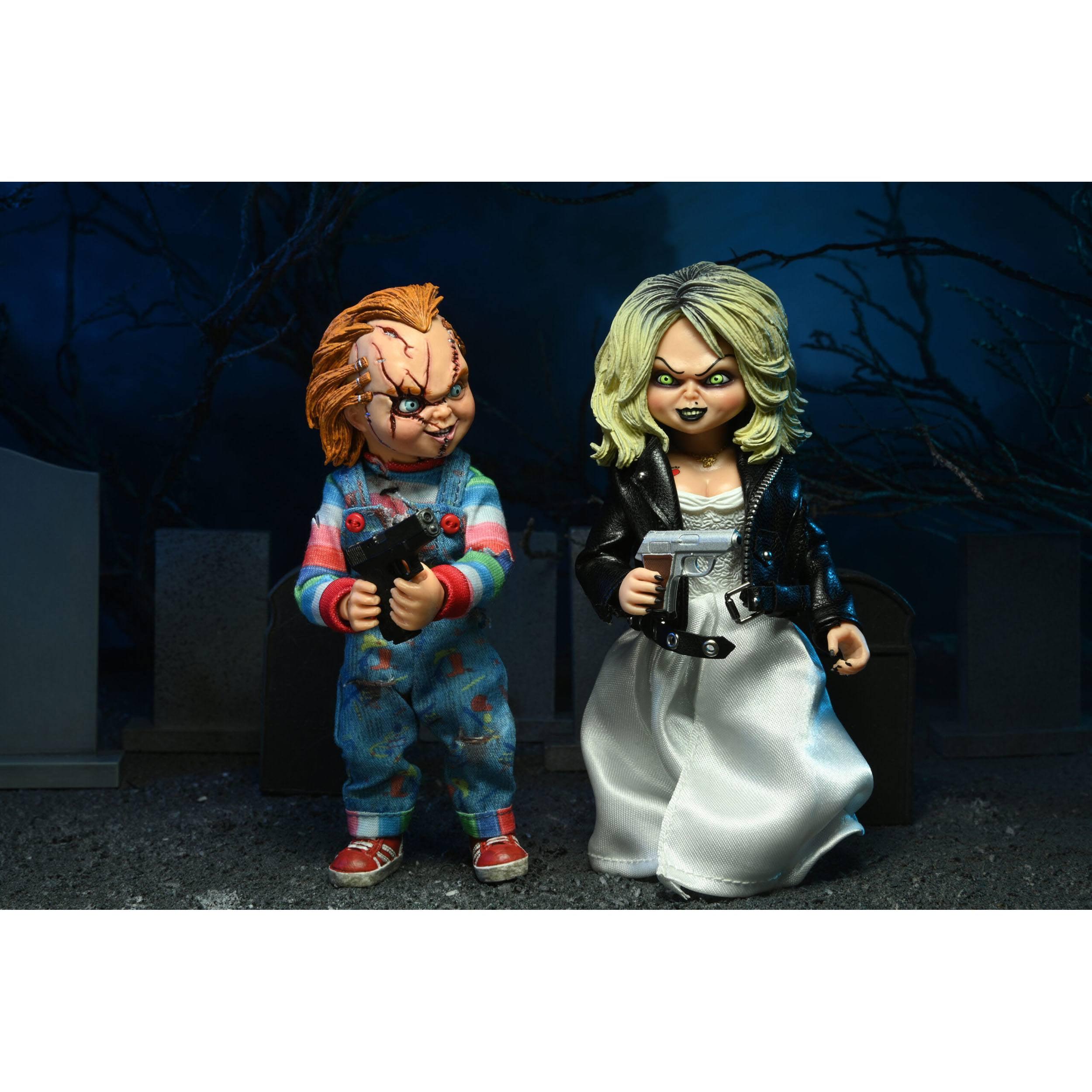 Bride of Chucky: Chucky and Tiffany - 8 inch Clothed-Actionfiguren-NECA-Mighty Underground